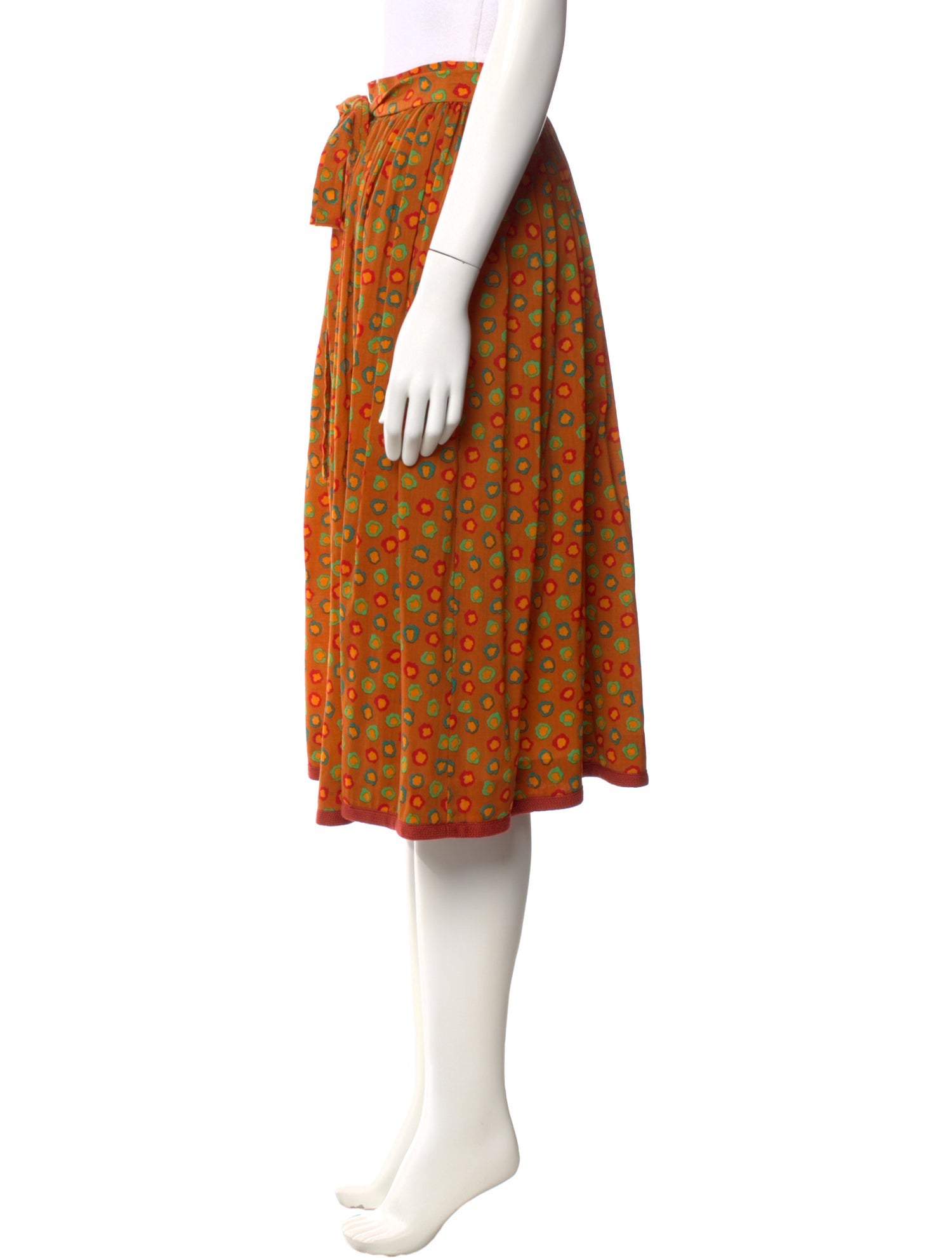 Yves Saint Laurent Rive Gauche Vintage Knee-Length Skirt