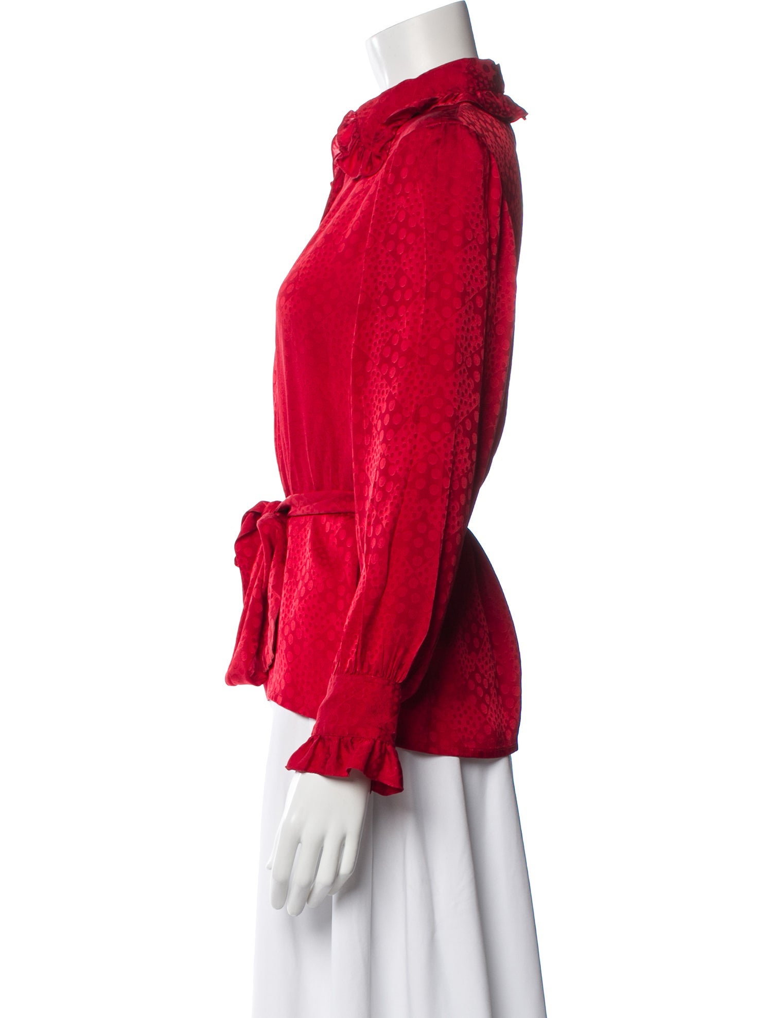 Yves Saint Laurent Rive Gauche Vintage 1980's Blouse