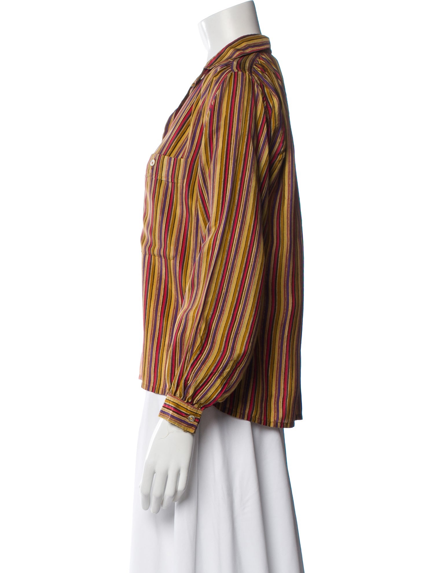 Yves Saint Laurent Rive Gauche Vintage Late 1970's - Early 1980's Top