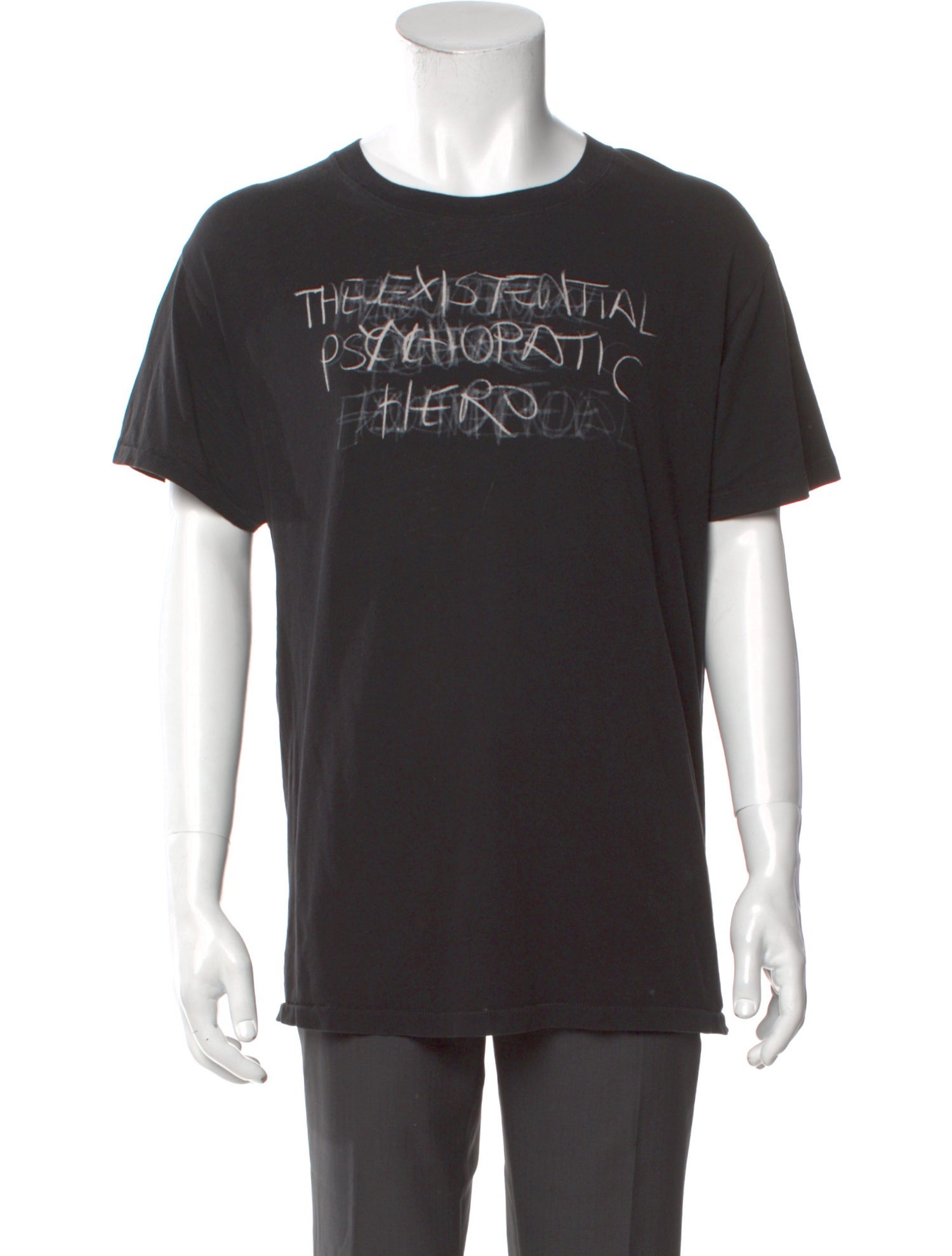 Saint Laurent 2016 'Existential Psychopathic Hero' T-Shirt