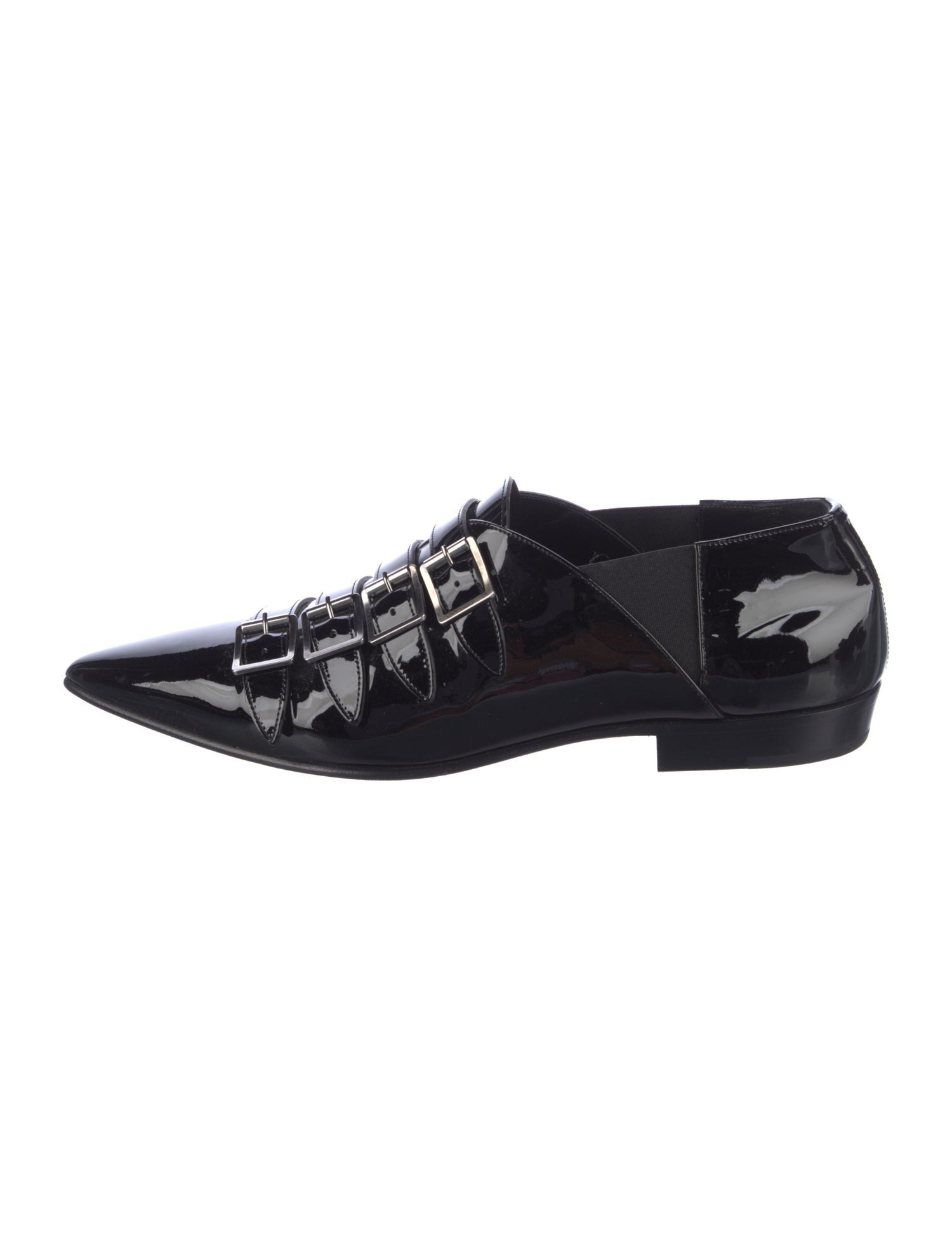 Saint Laurent Patent Leather Dress Loafers