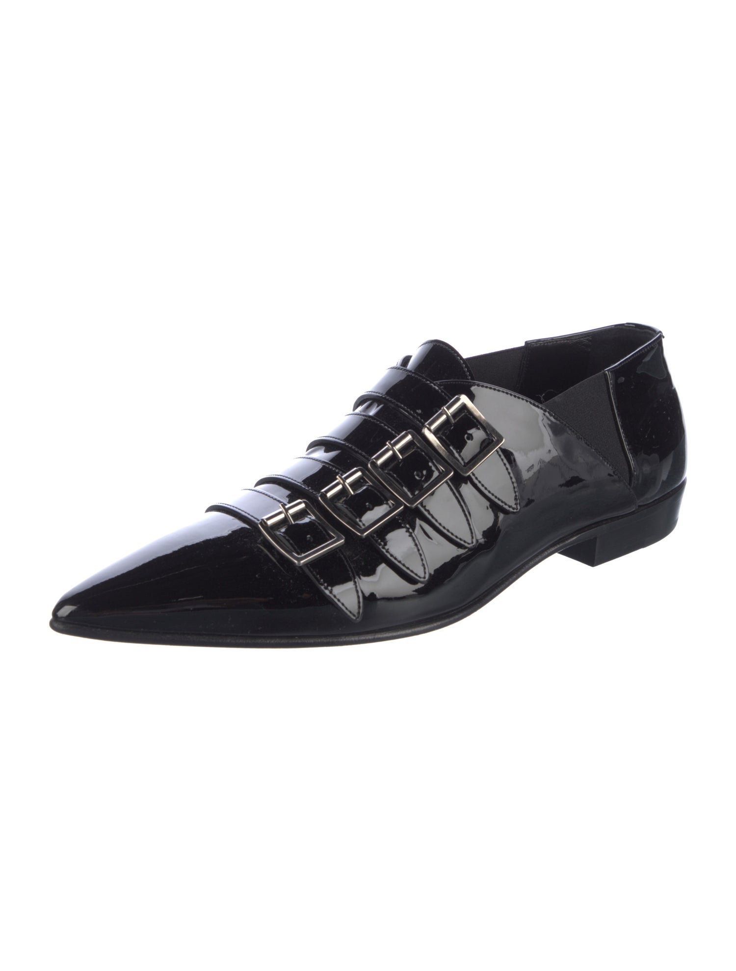 Saint Laurent Patent Leather Dress Loafers