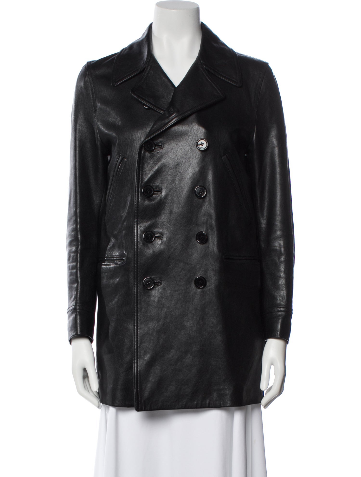 Saint Laurent Lamb Leather Blazer