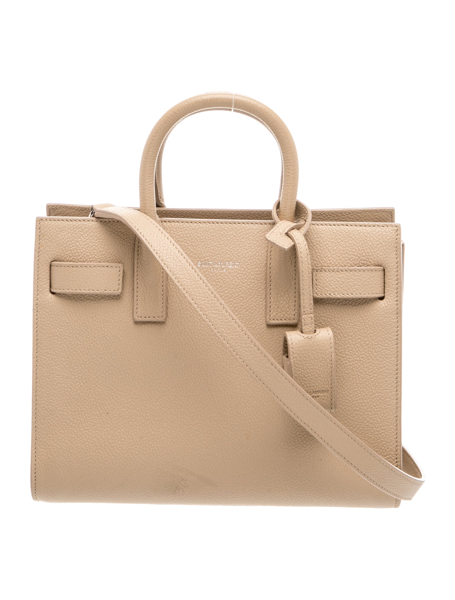 Saint Laurent Leather Sac De Jour