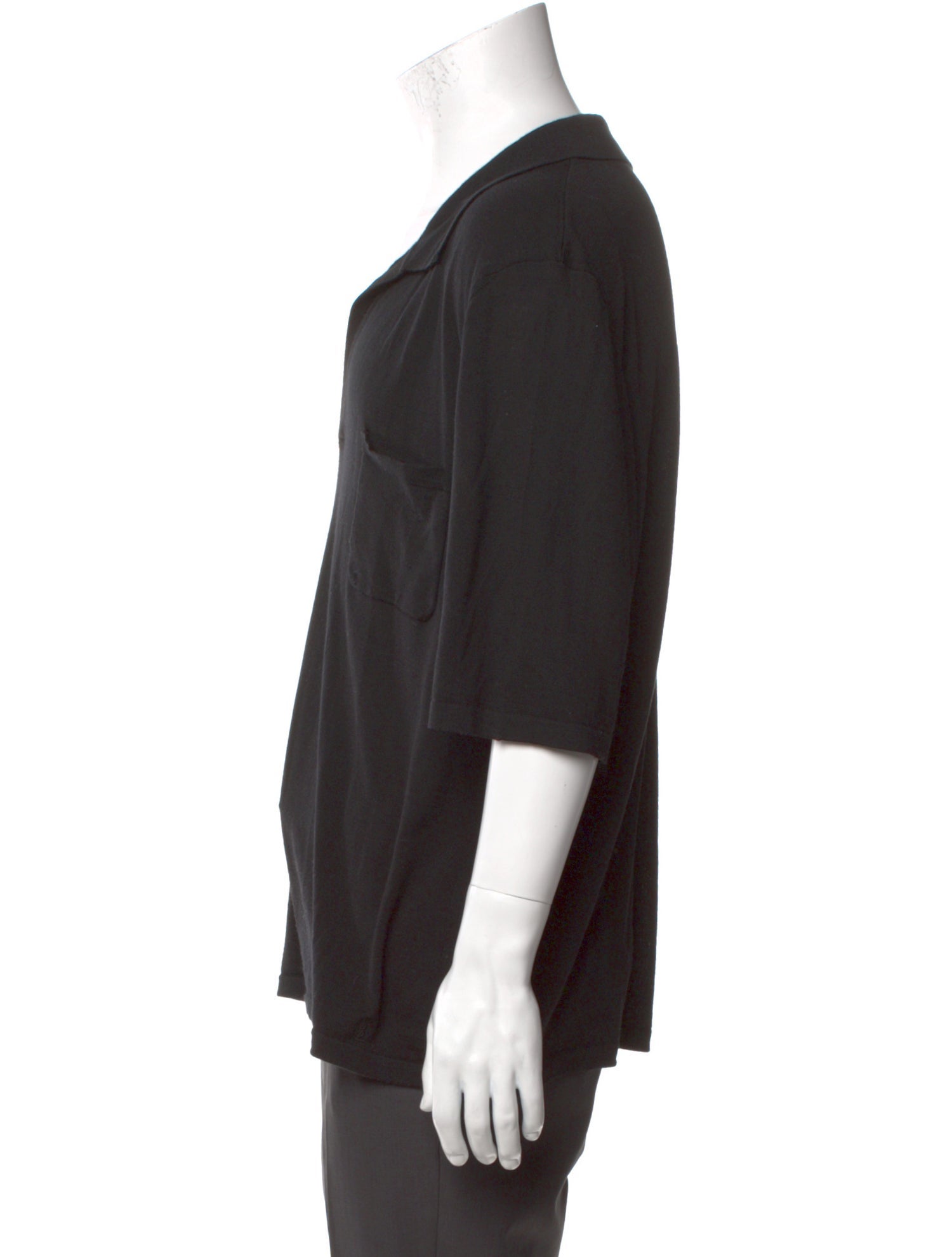 Saint Laurent Wool V-Neck Pullover