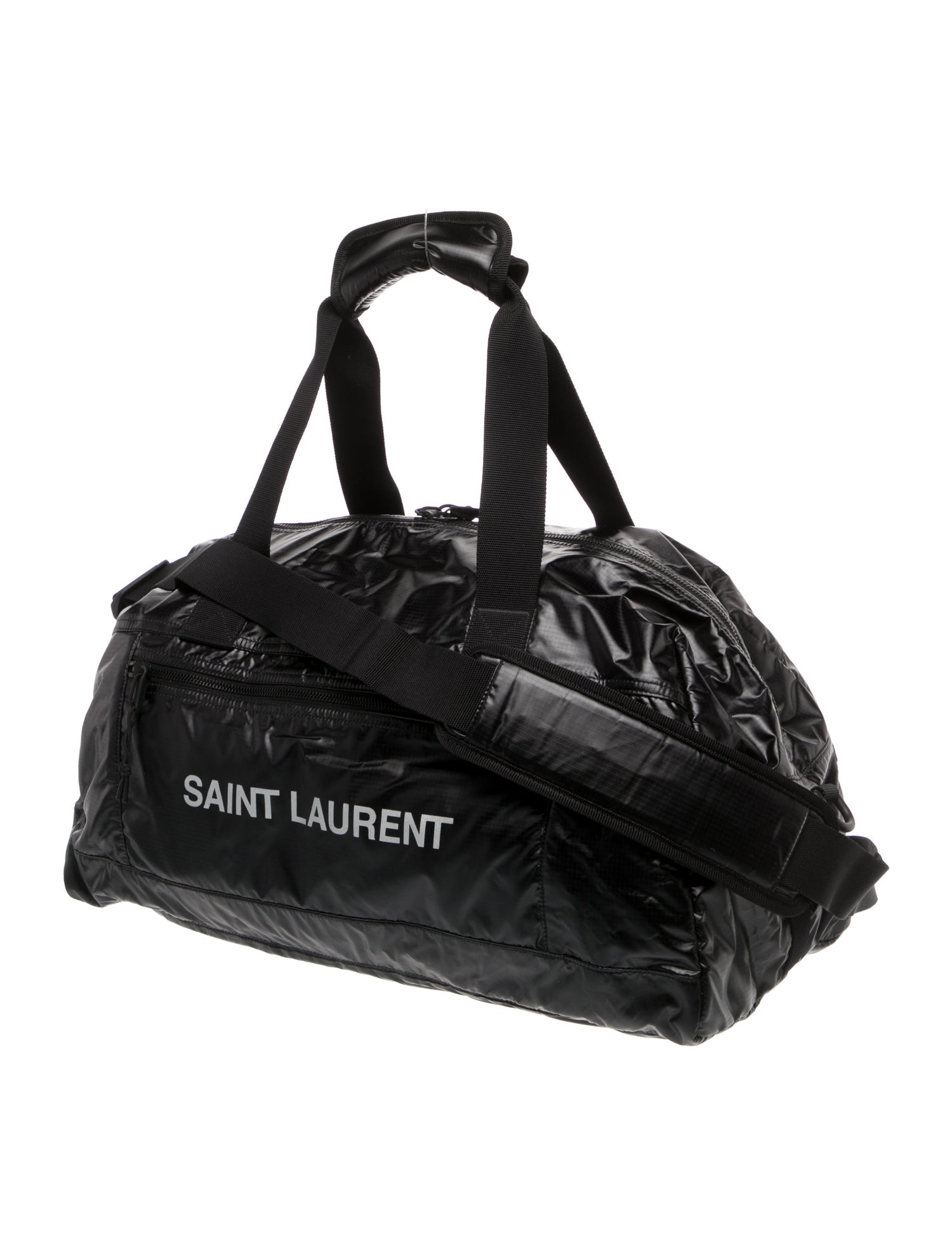 Saint Laurent Mens' Nylon Duffle Bag
