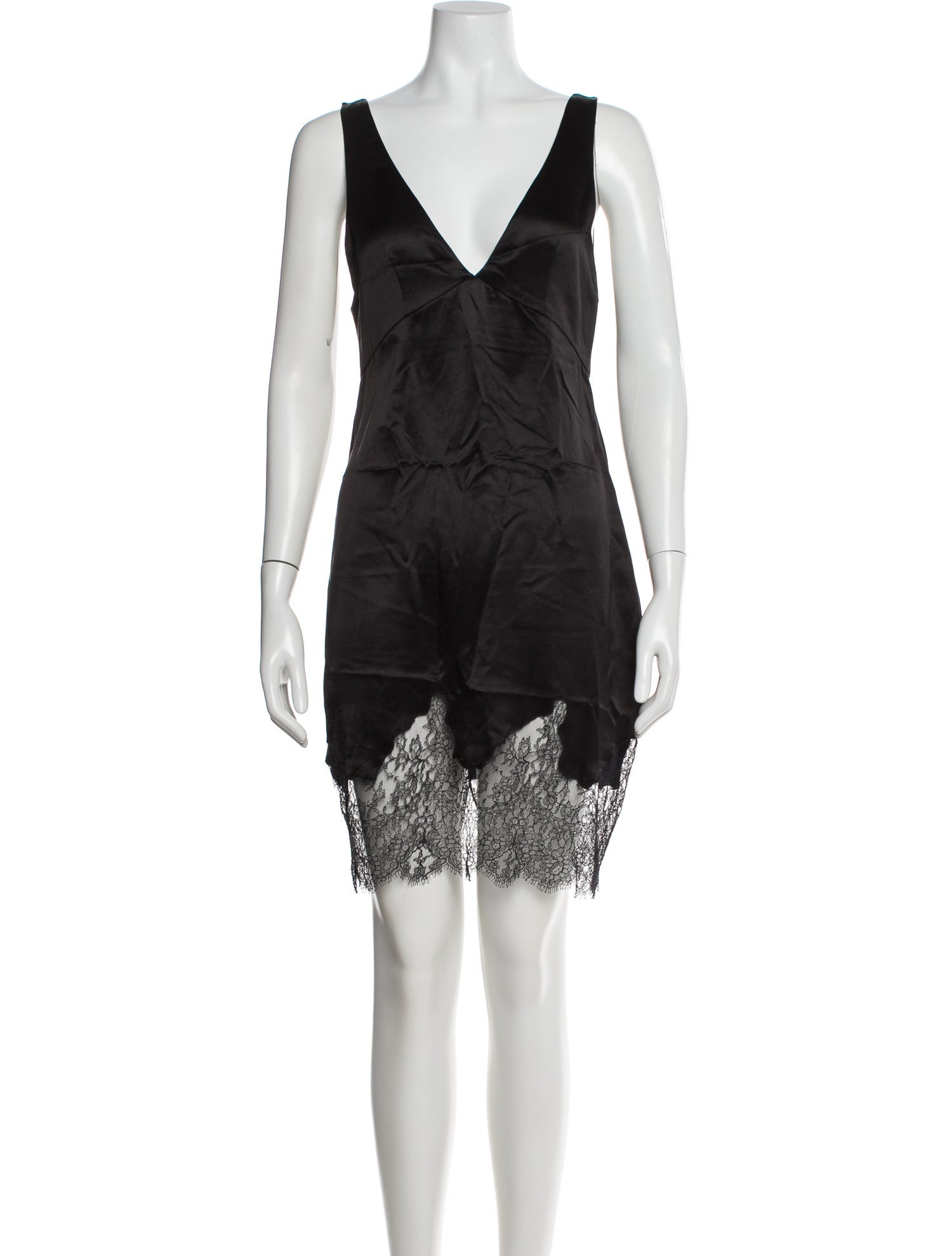 Saint Laurent Silk Mini Dress
