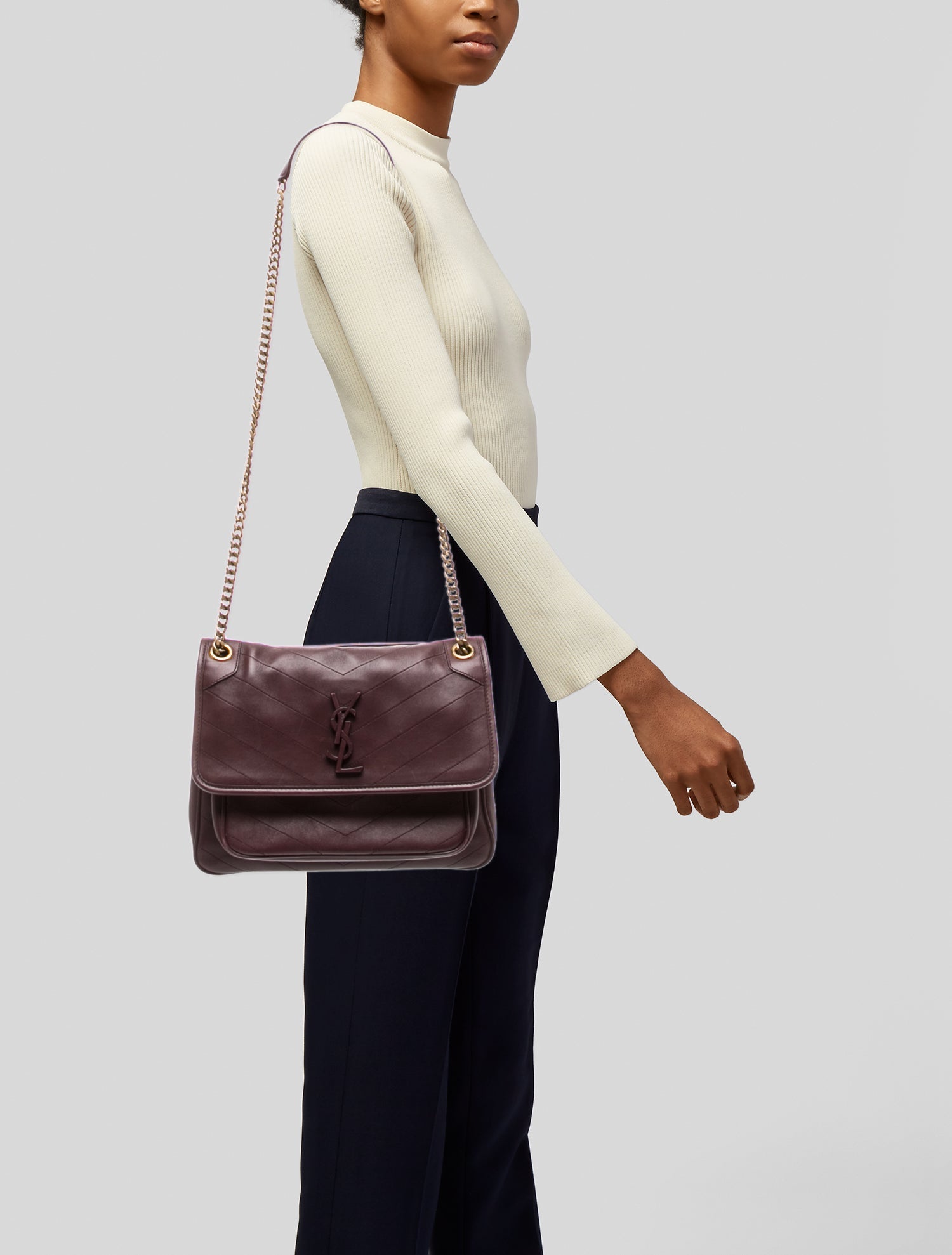 Saint Laurent Leather Niki