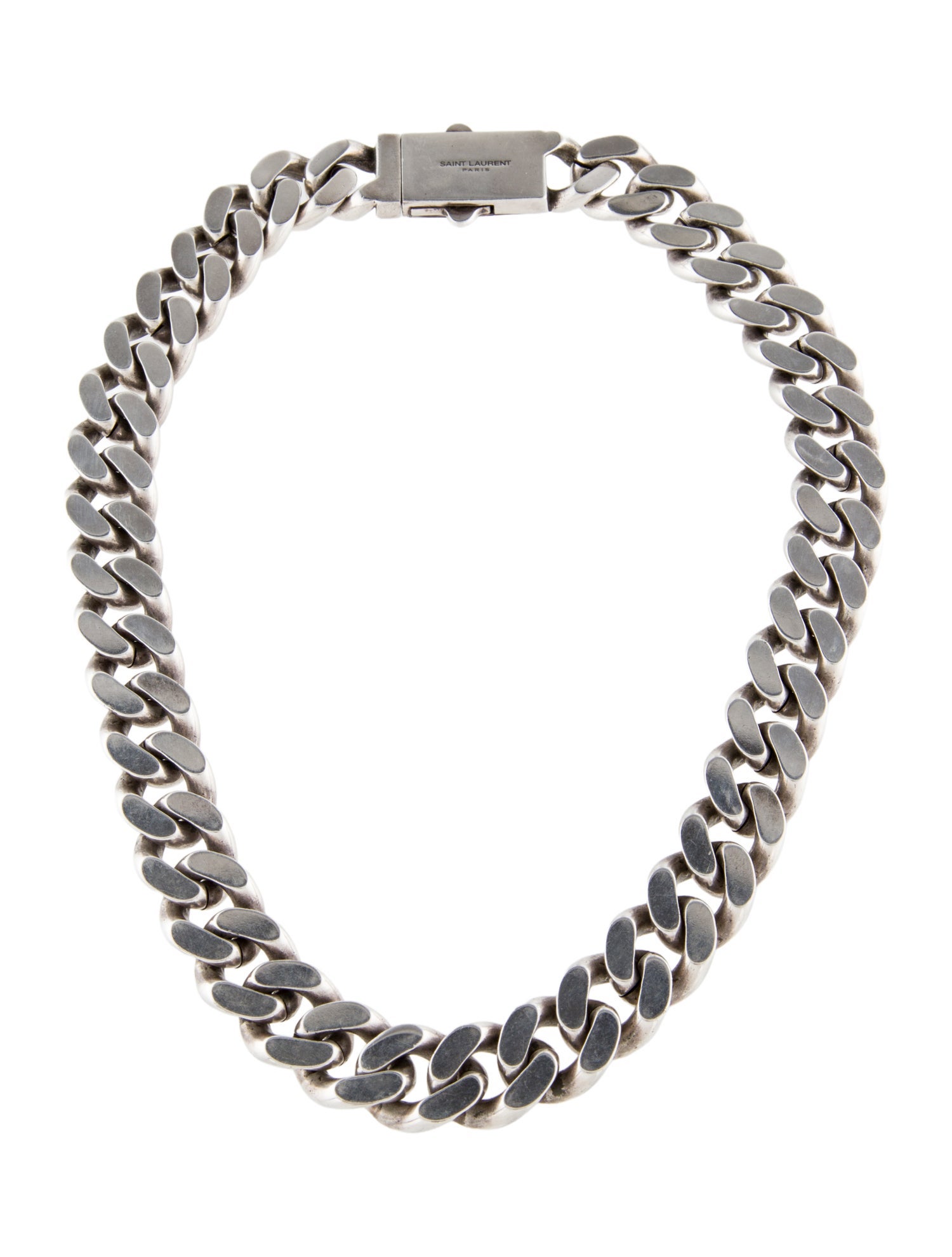 Saint Laurent Curb Chain Necklace