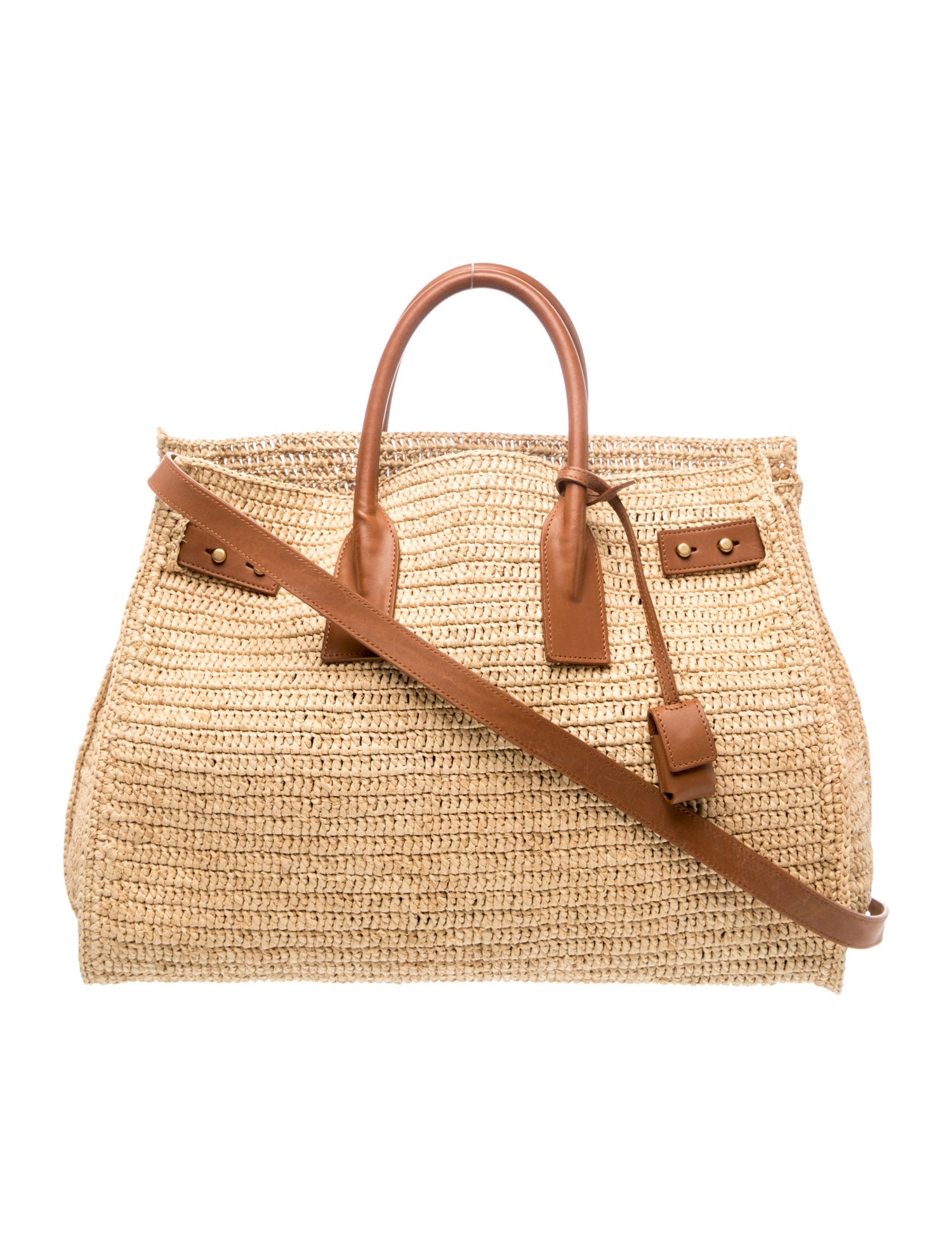 Saint Laurent Raffia Sac De Jour 2023