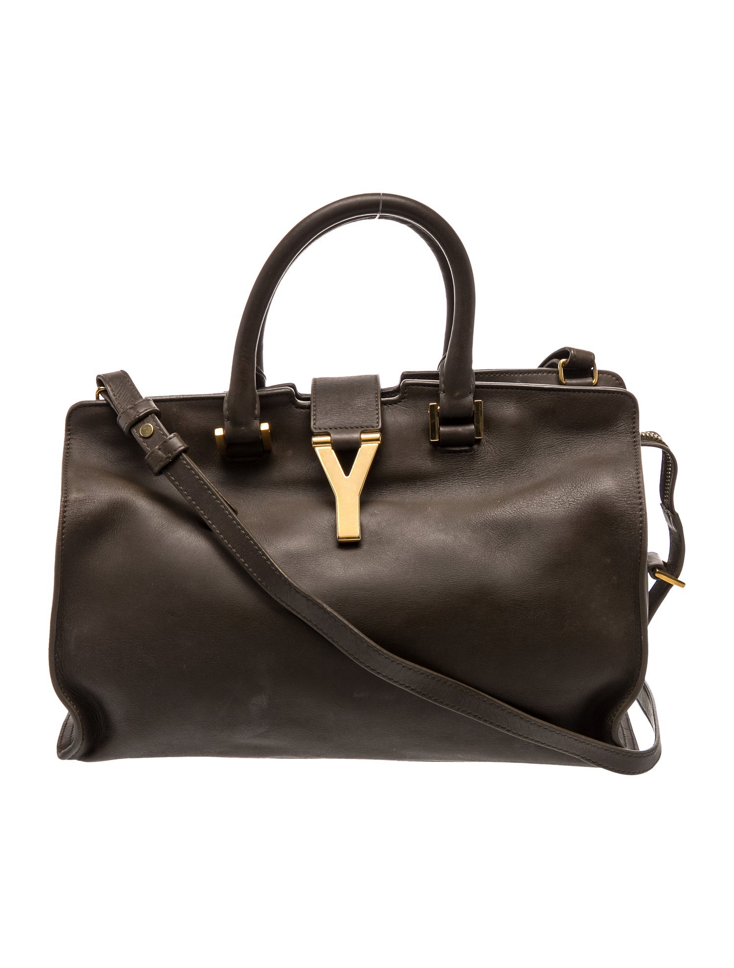 Saint Laurent Leather Top Handle Bag