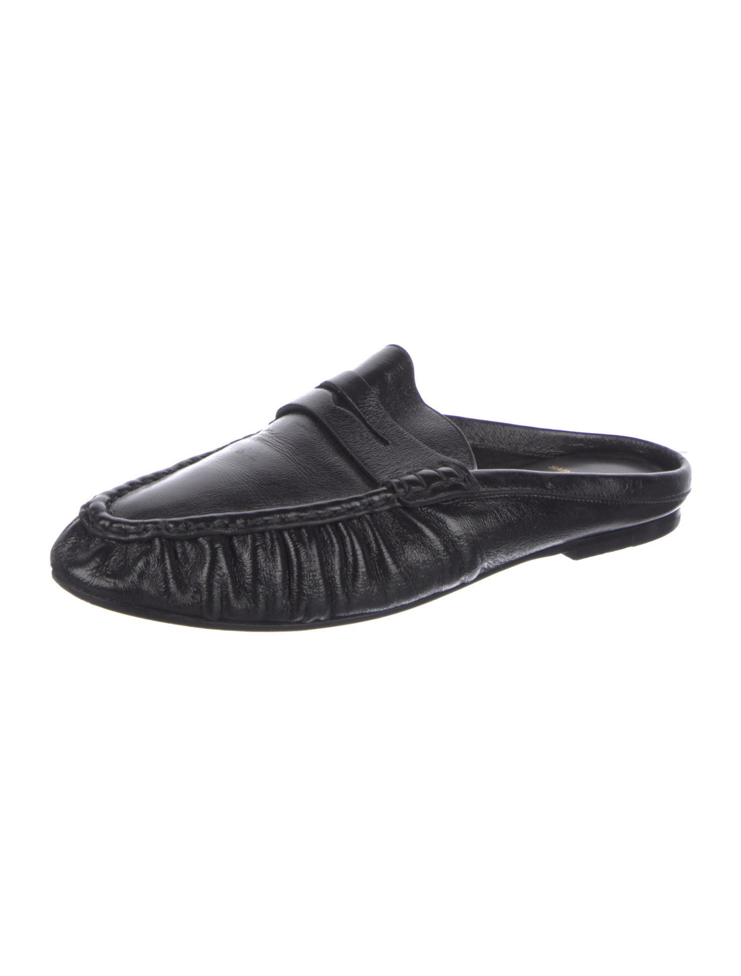 Saint Laurent Leather Mules