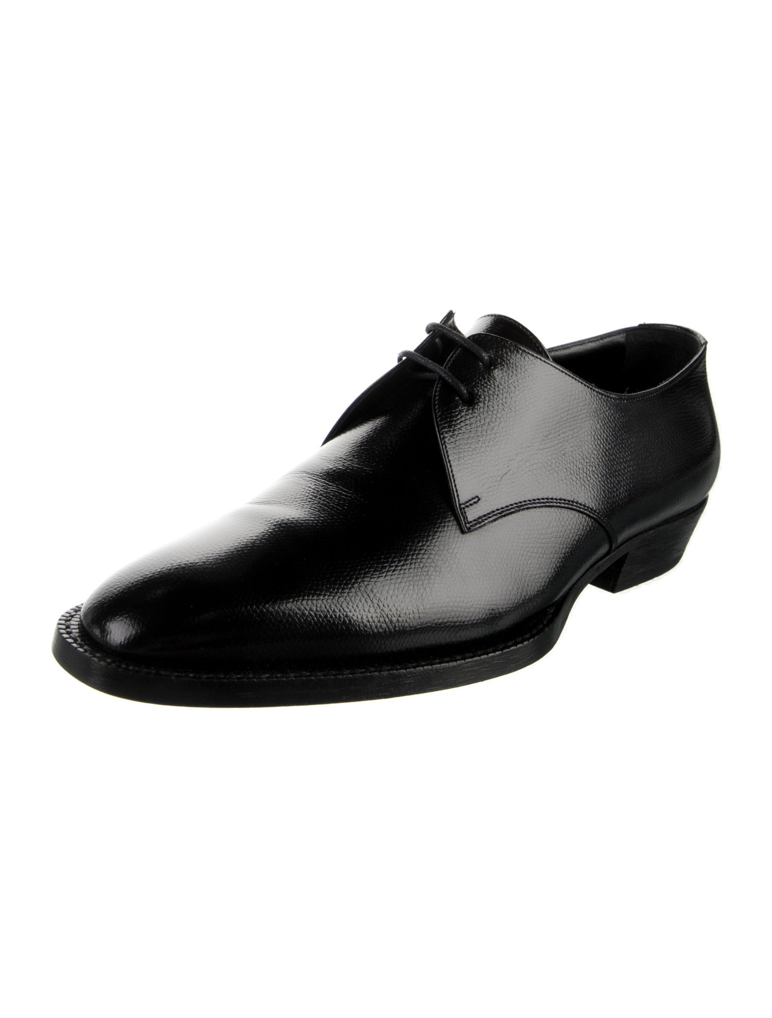 Saint Laurent Leather Derby Shoes