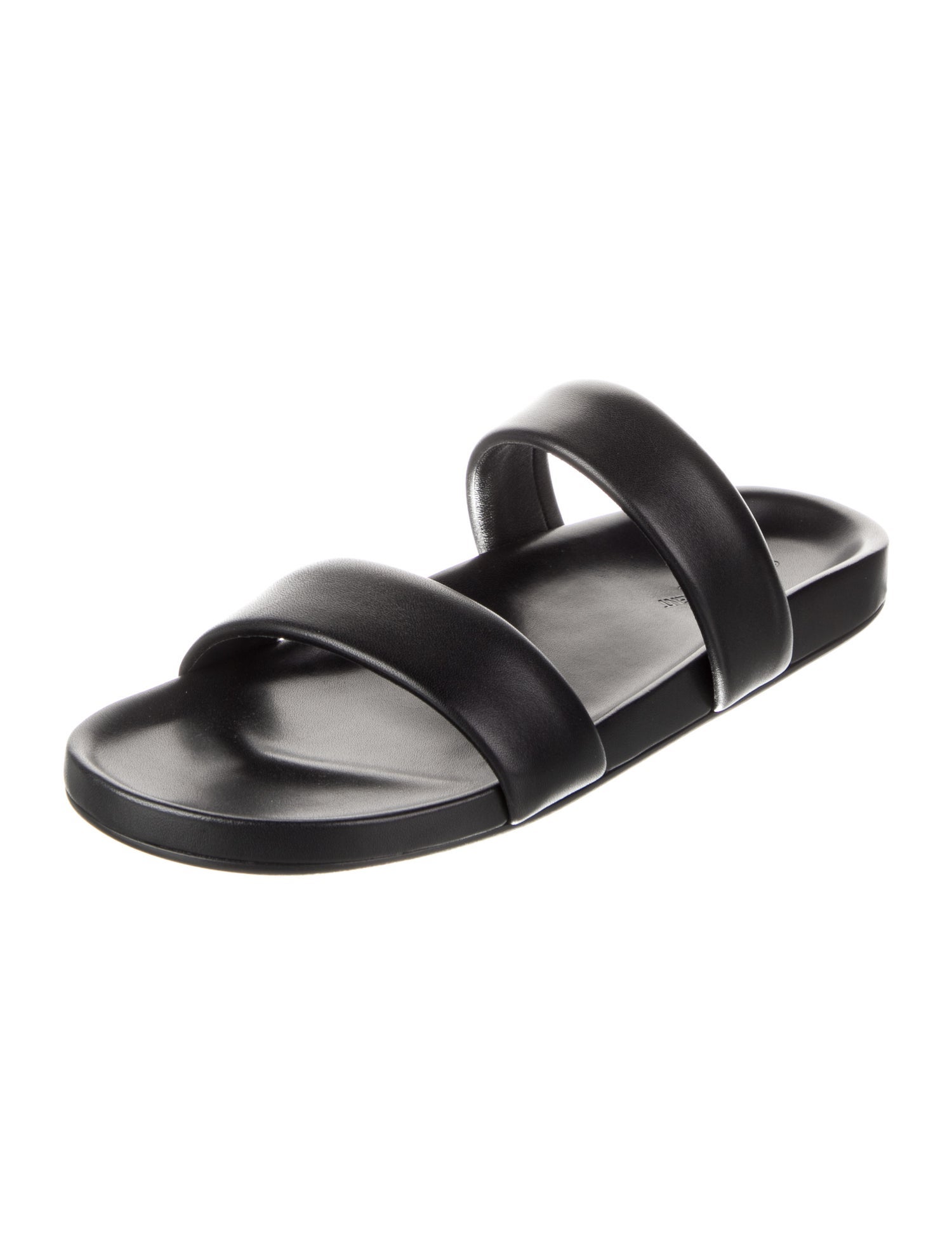 Saint Laurent Leather Slides
