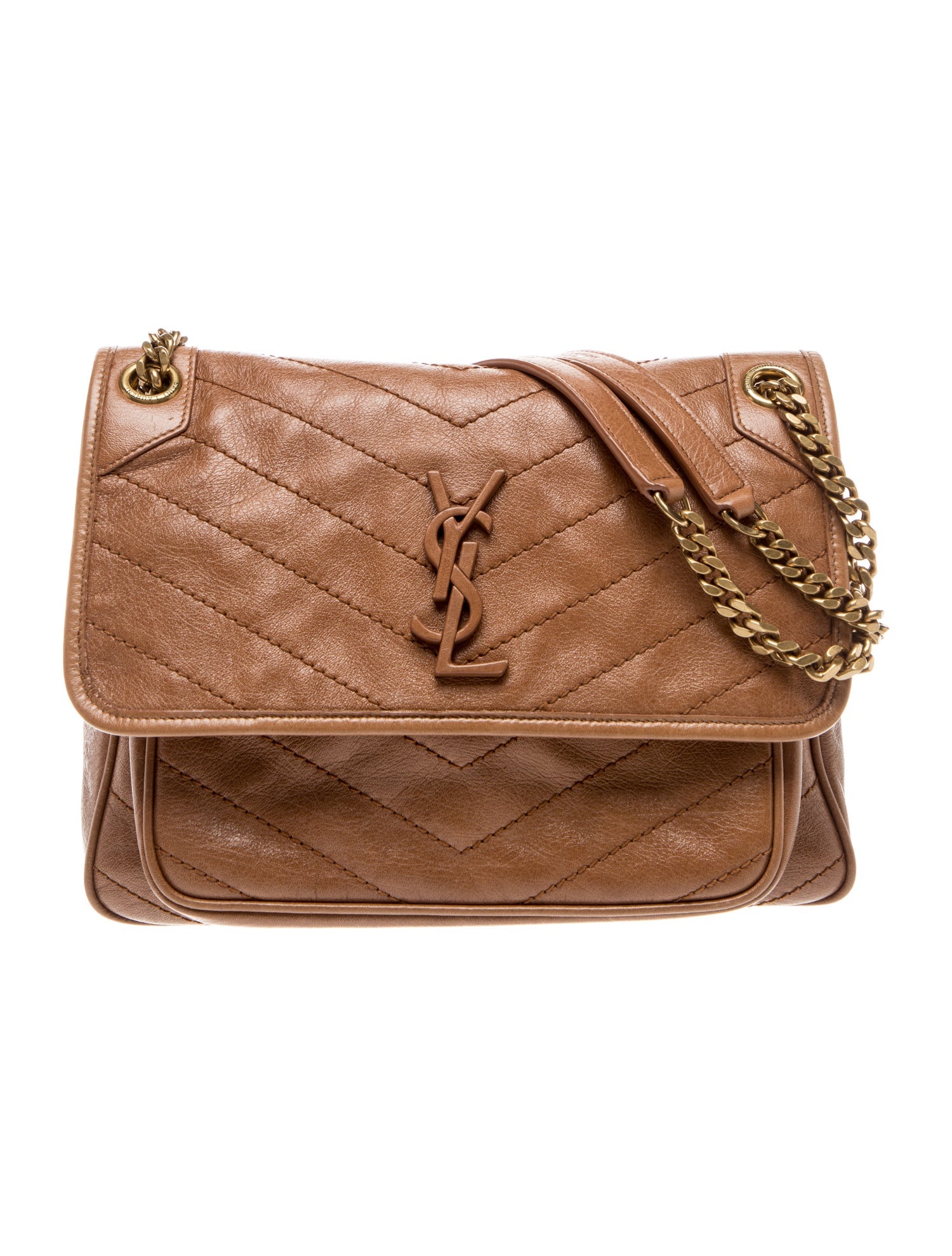 Saint Laurent Chevron Niki Medium