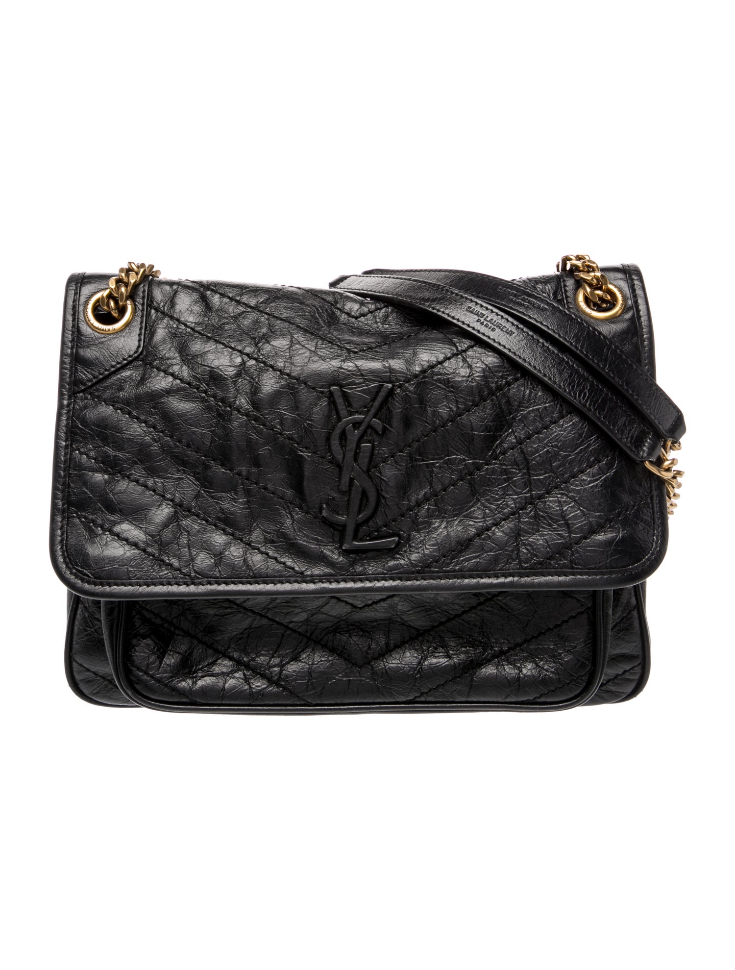 Saint Laurent Chevron Niki Medium