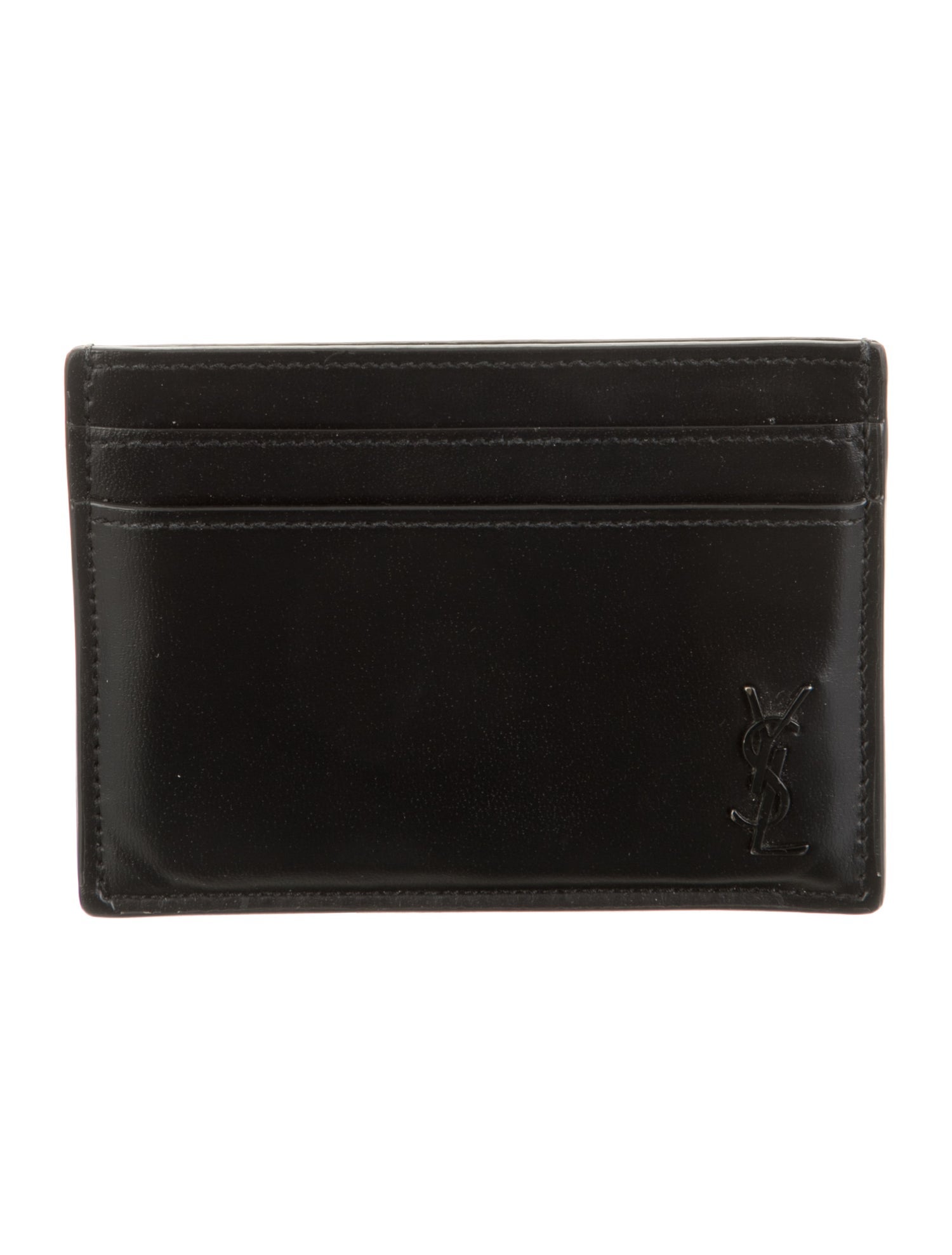 Saint Laurent 2023 Leather Card Holder