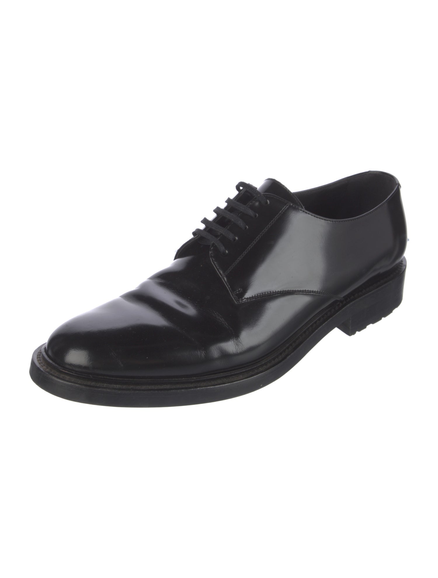 Saint Laurent Leather Derby Shoes