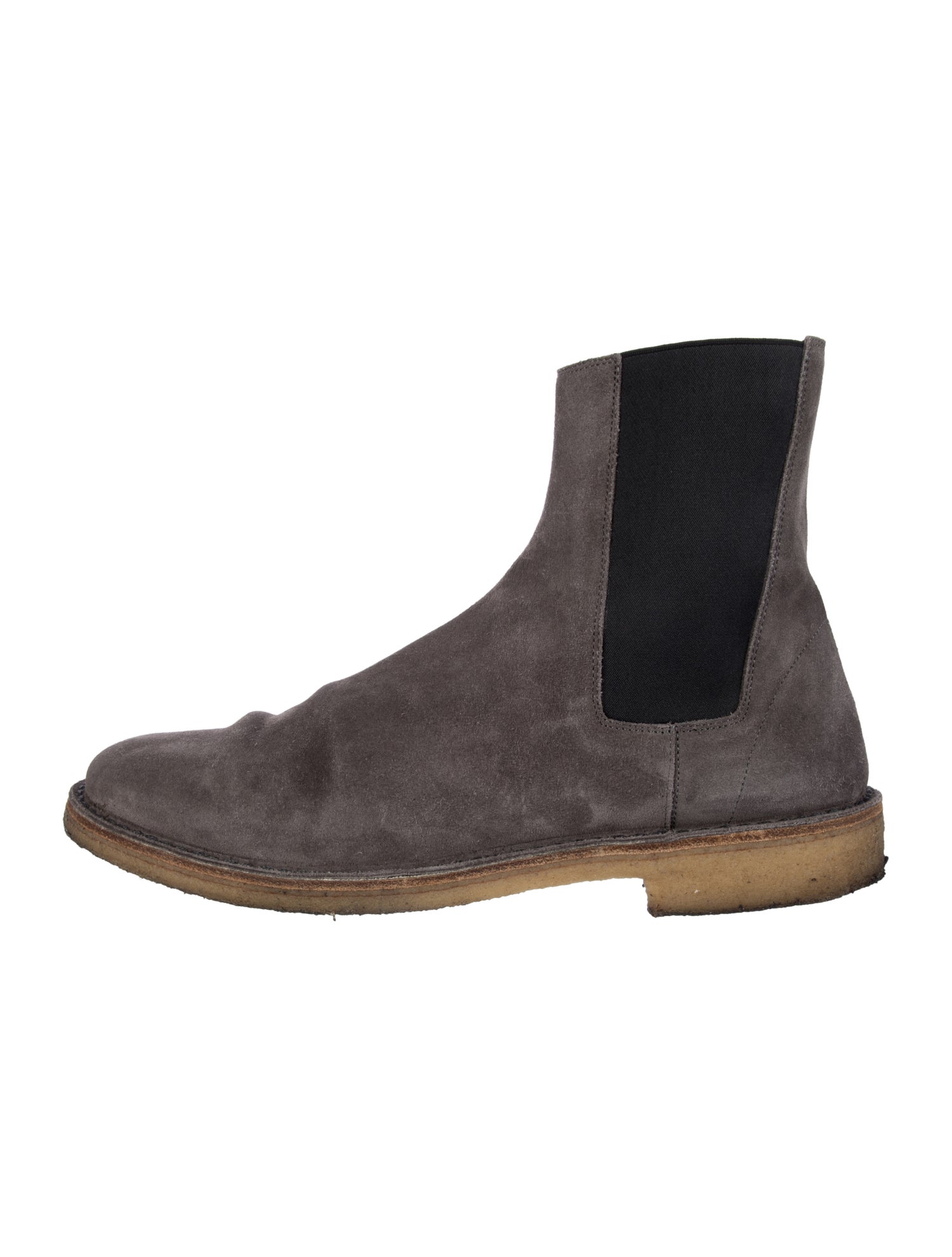 Saint Laurent Suede Chelsea Boots