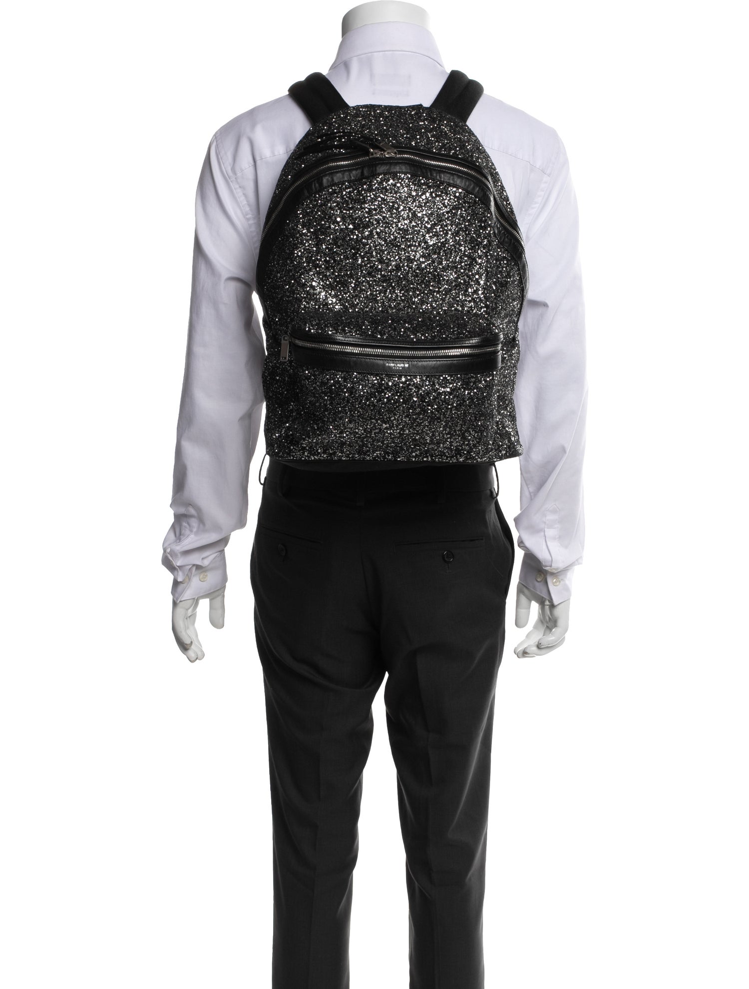 Saint Laurent Glitter Backpack