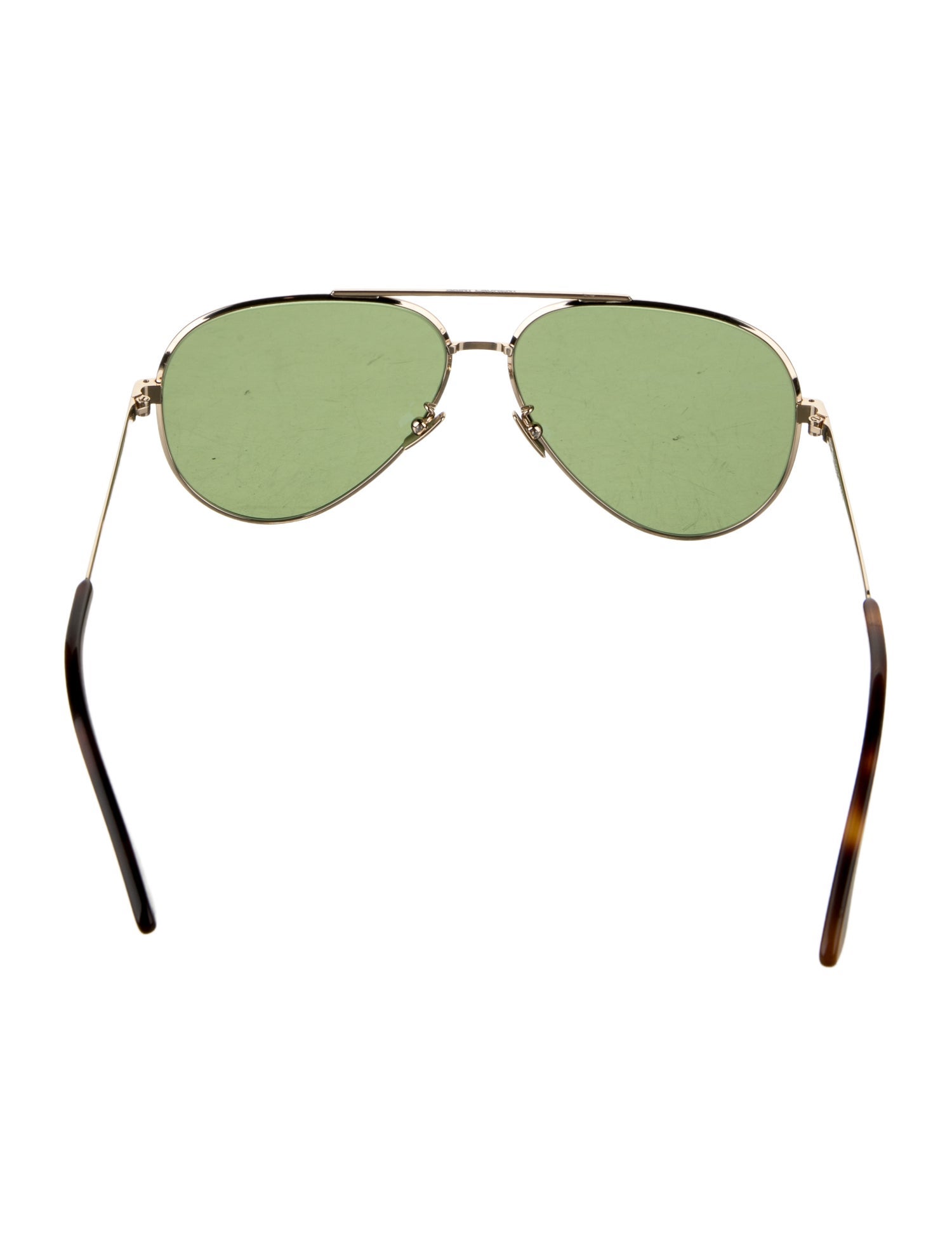 Saint Laurent Aviator Tinted Sunglasses