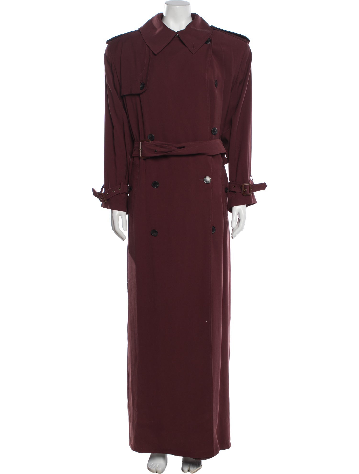 Saint Laurent Silk Trench Coat