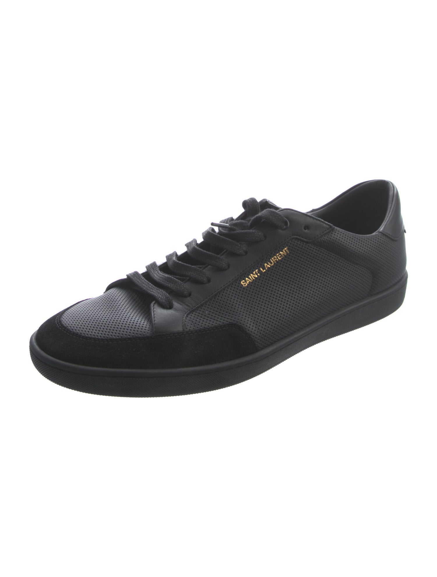 Saint Laurent Leather Sneakers