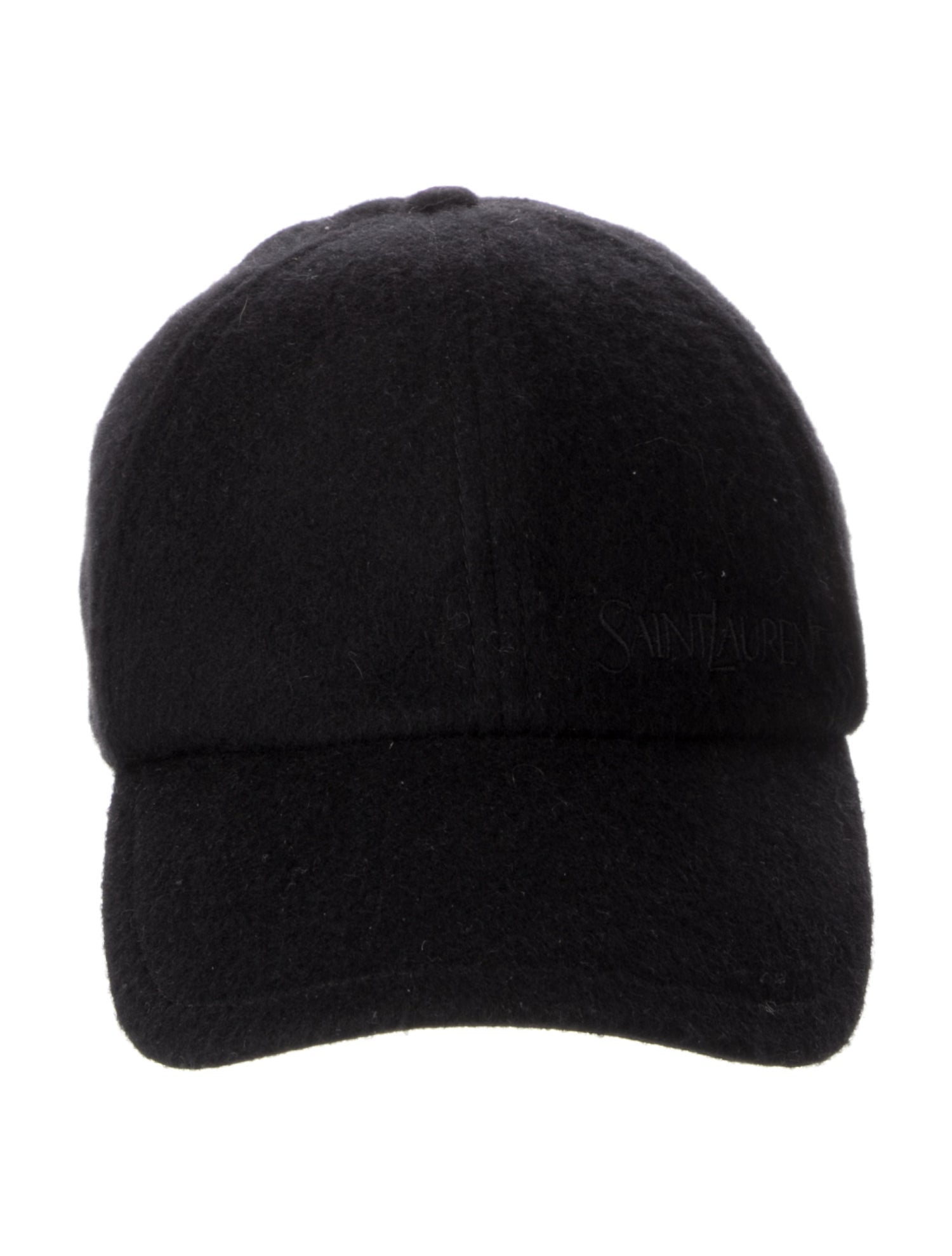 Saint Laurent Wool Embroidered Baseball Cap. w/Tags
