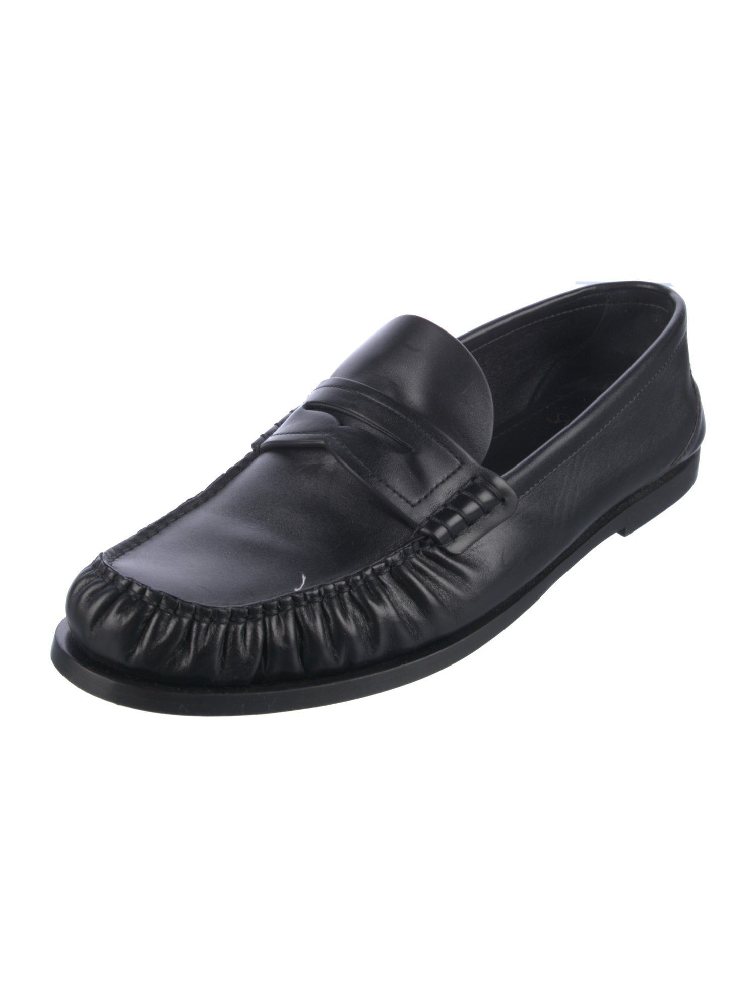 Saint Laurent Leather Loafers