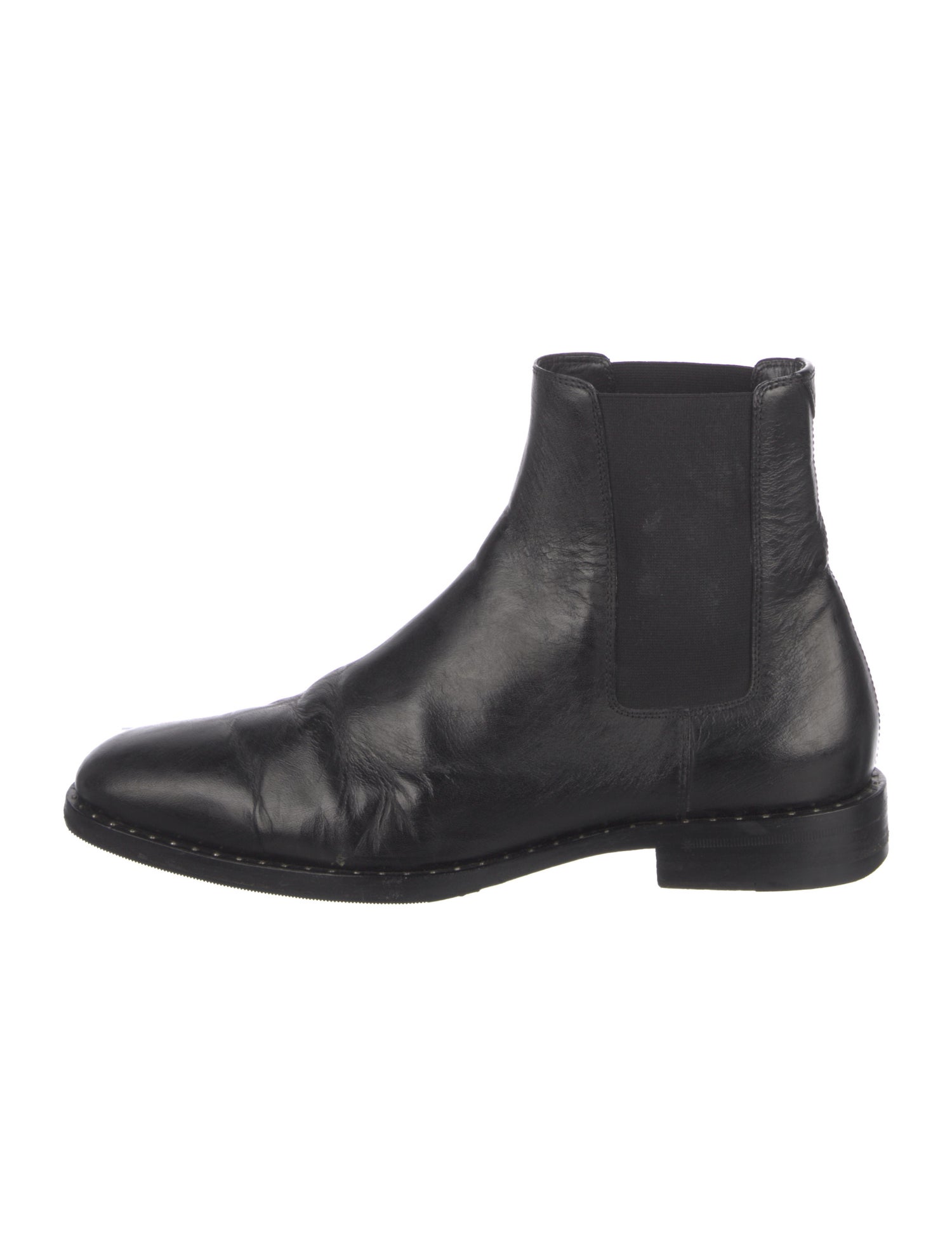 Saint Laurent Leather Chelsea Boots