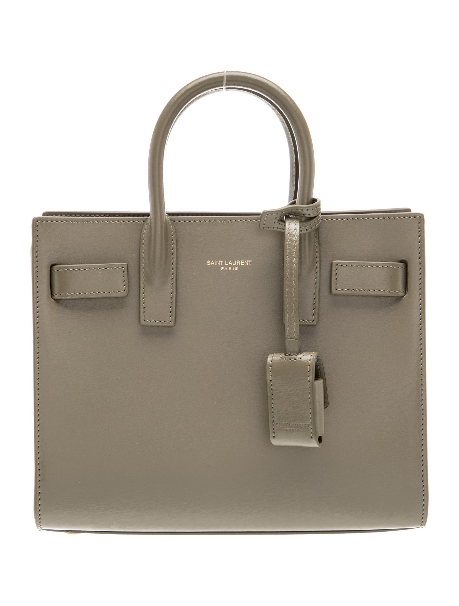 Saint Laurent Leather Sac De Jour Nano