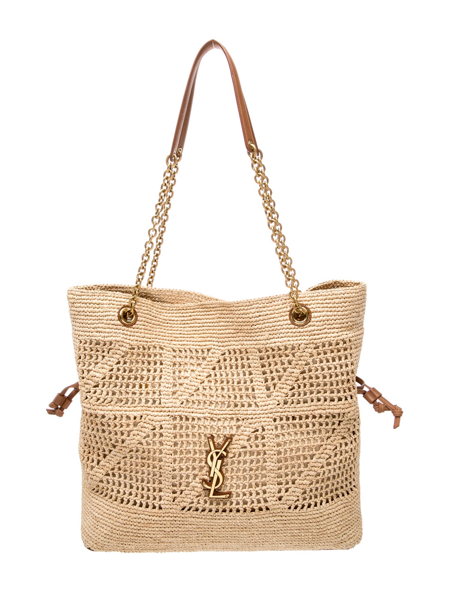 Saint Laurent Straw Jamie Shopping