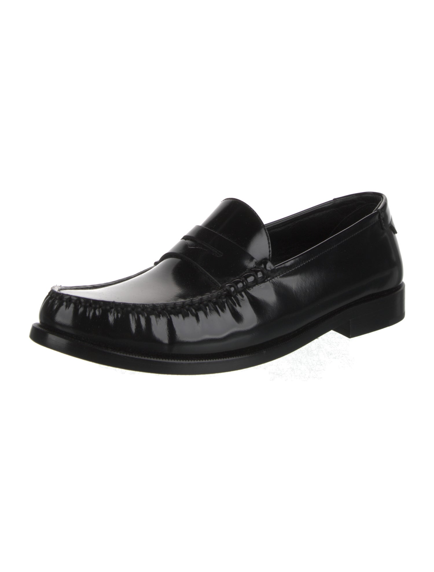Saint Laurent Leather Monk Straps