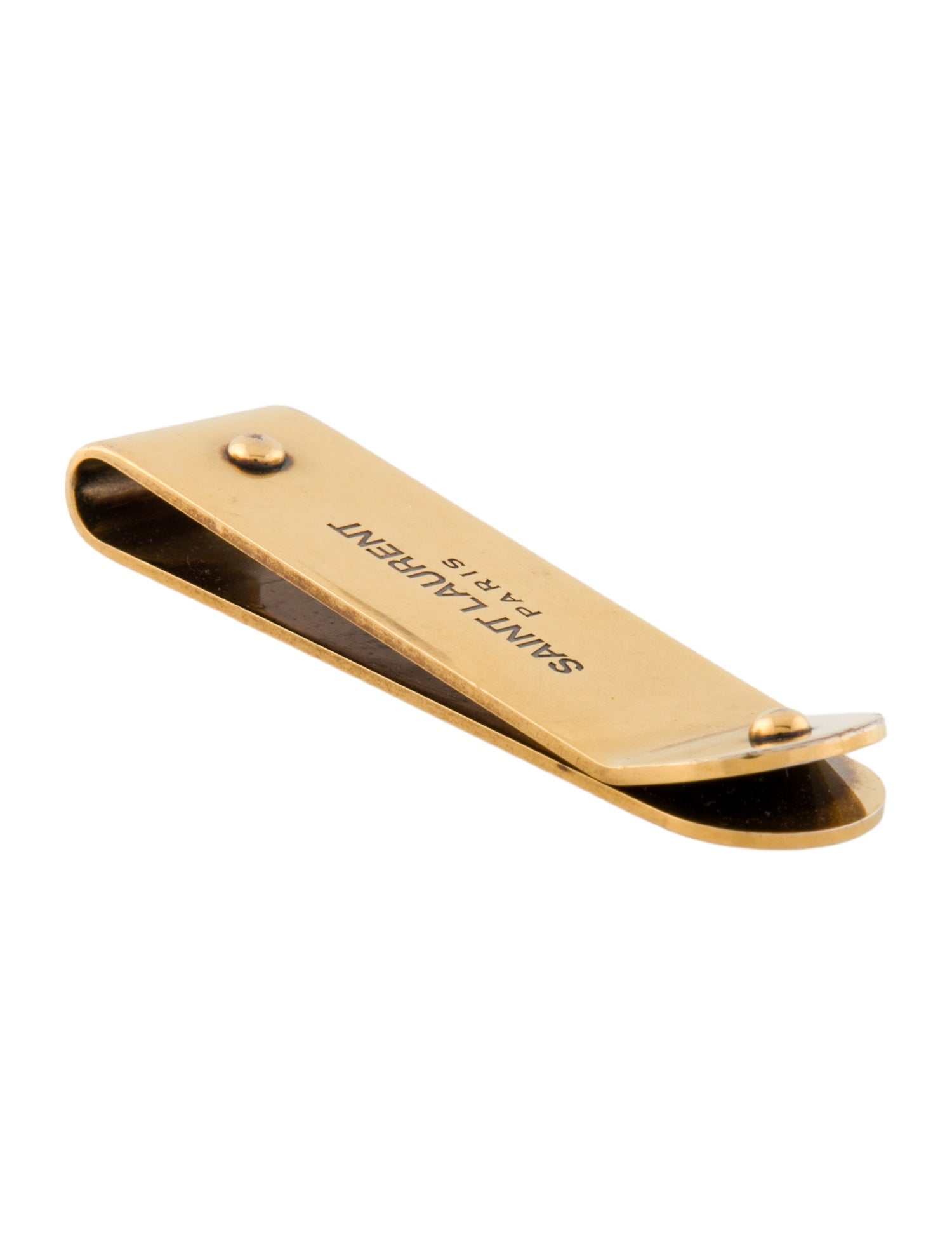 Saint Laurent Men's Metal Money Clip