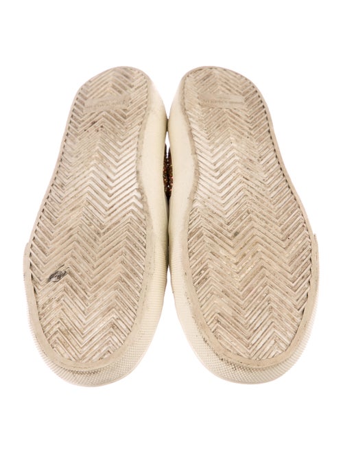 Saint Laurent Yves Saint Laurent Glitter Low-Top Sneakers