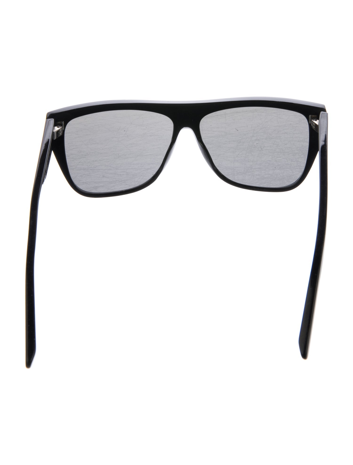 Saint Laurent Oversize Mirrored Sunglasses