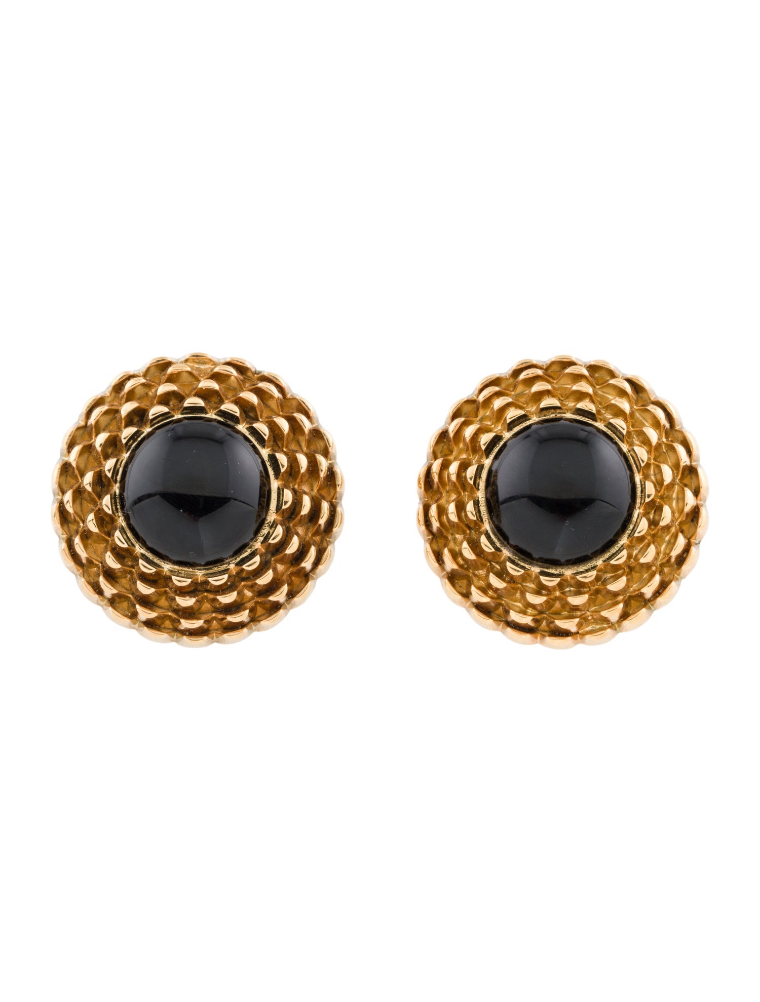 Saint Laurent Resin Clip-On Earrings