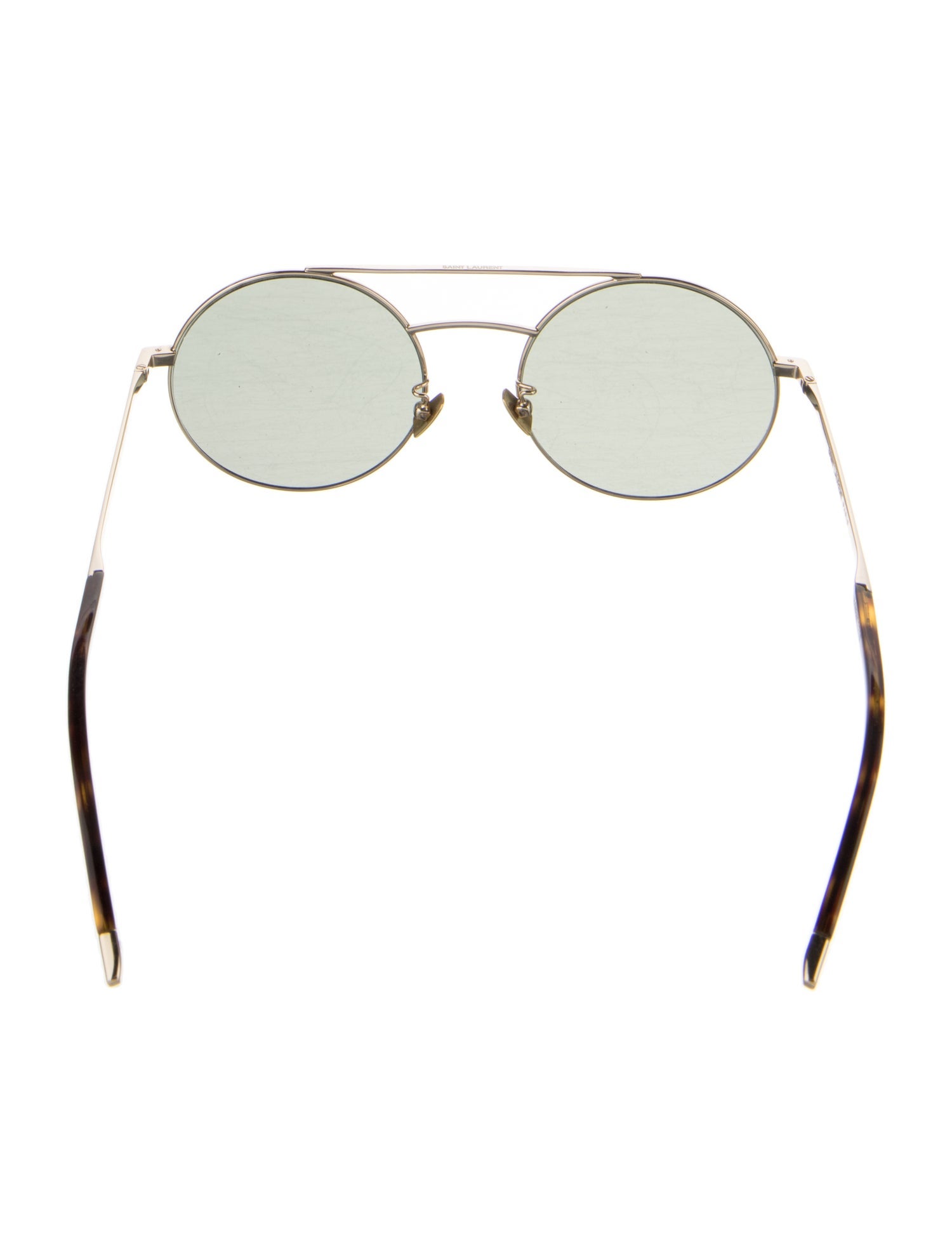 Saint Laurent Round Tinted Sunglasses