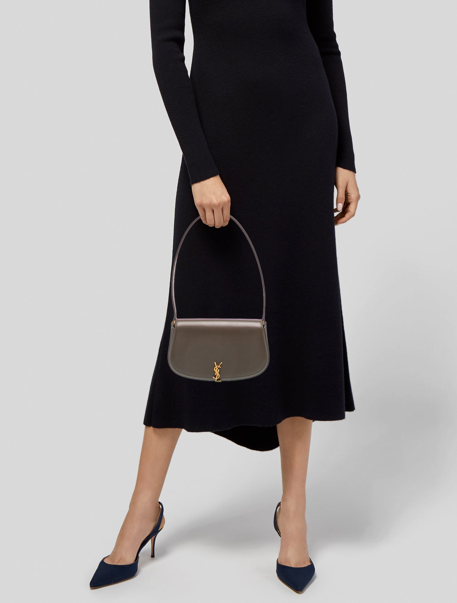 Saint Laurent Leather Shoulder Bag