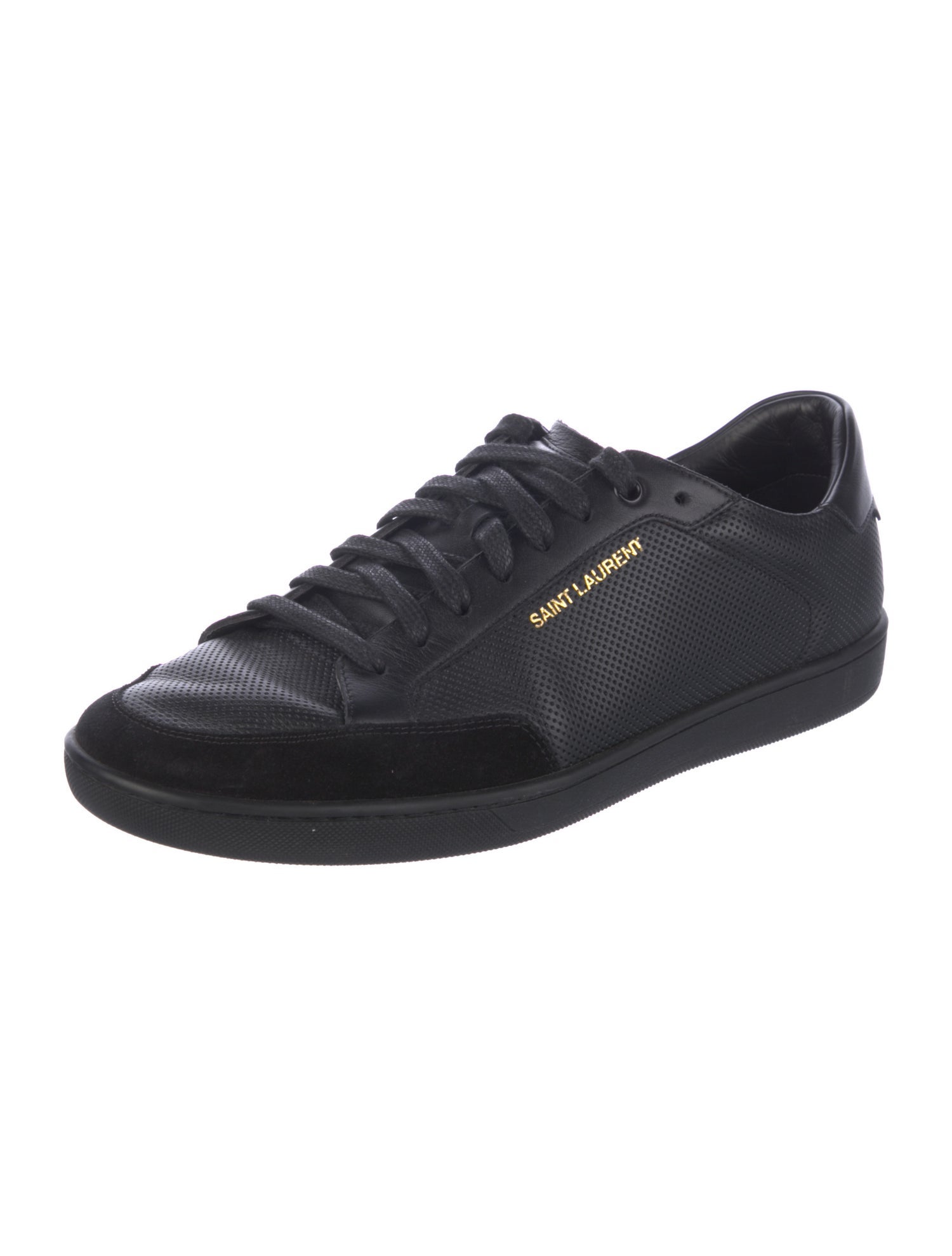 Saint Laurent Leather Sneakers