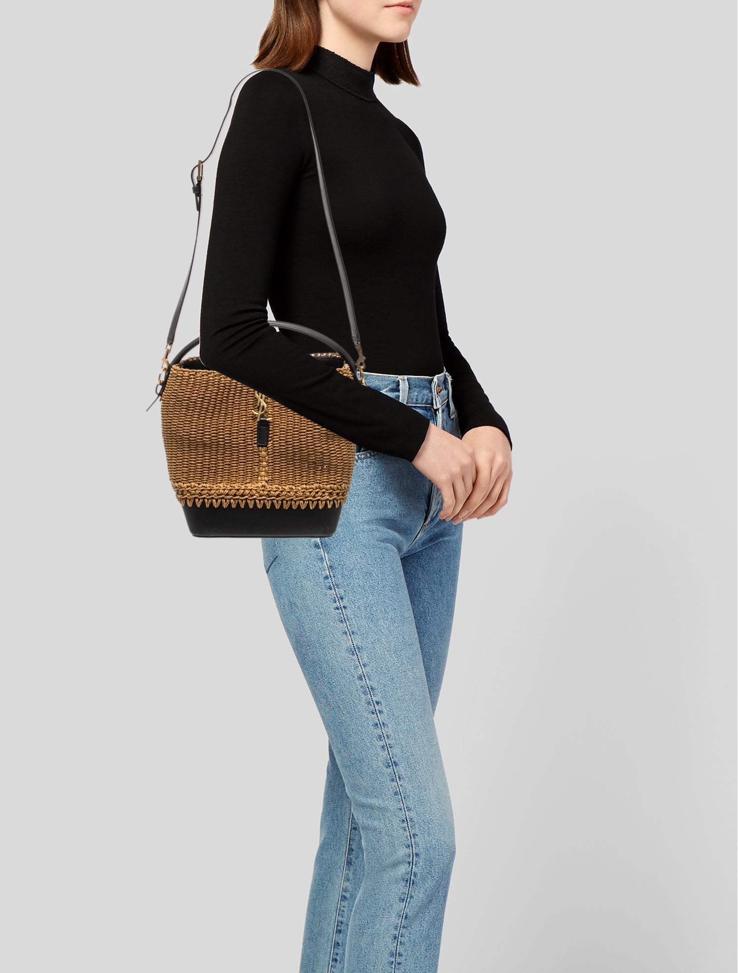 Saint Laurent Raffia Le 2024