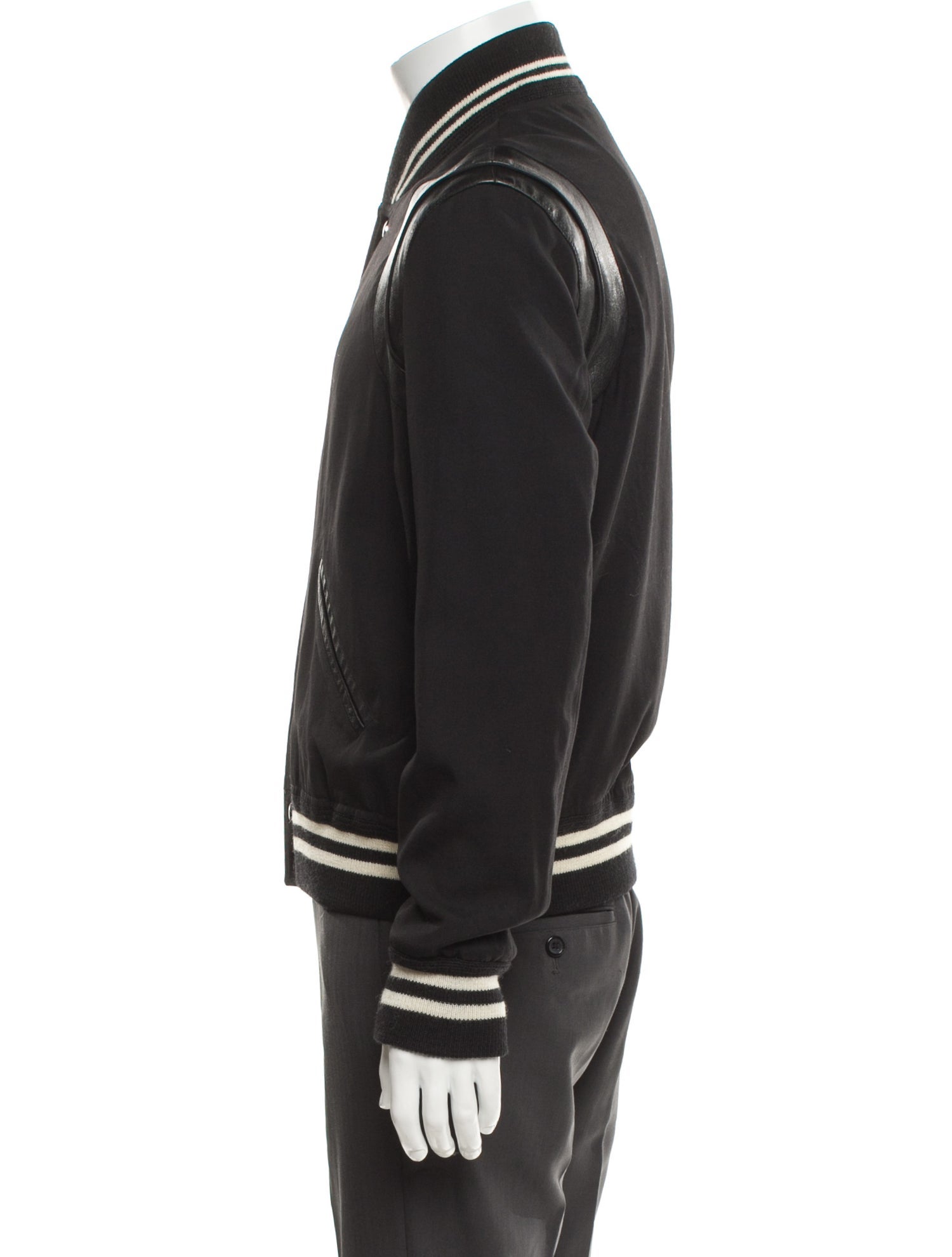 Saint Laurent 2014 Teddy Varsity Jacket