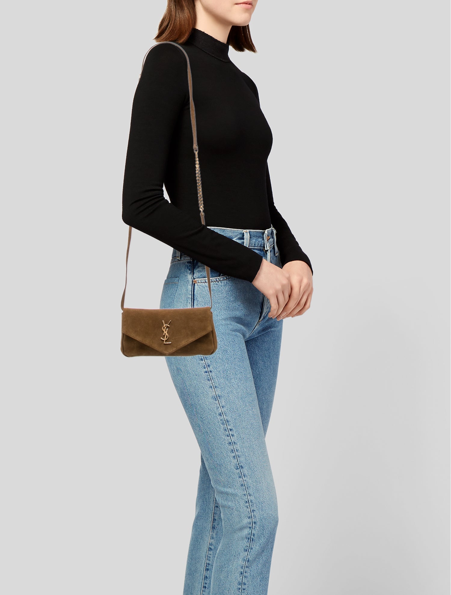 Saint Laurent Suede Kate