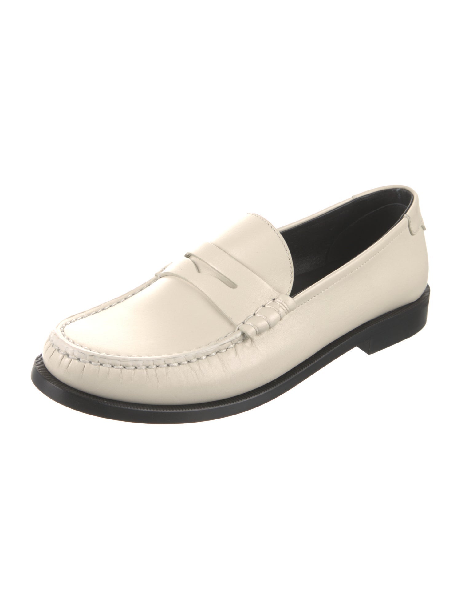 Saint Laurent Leather Loafers
