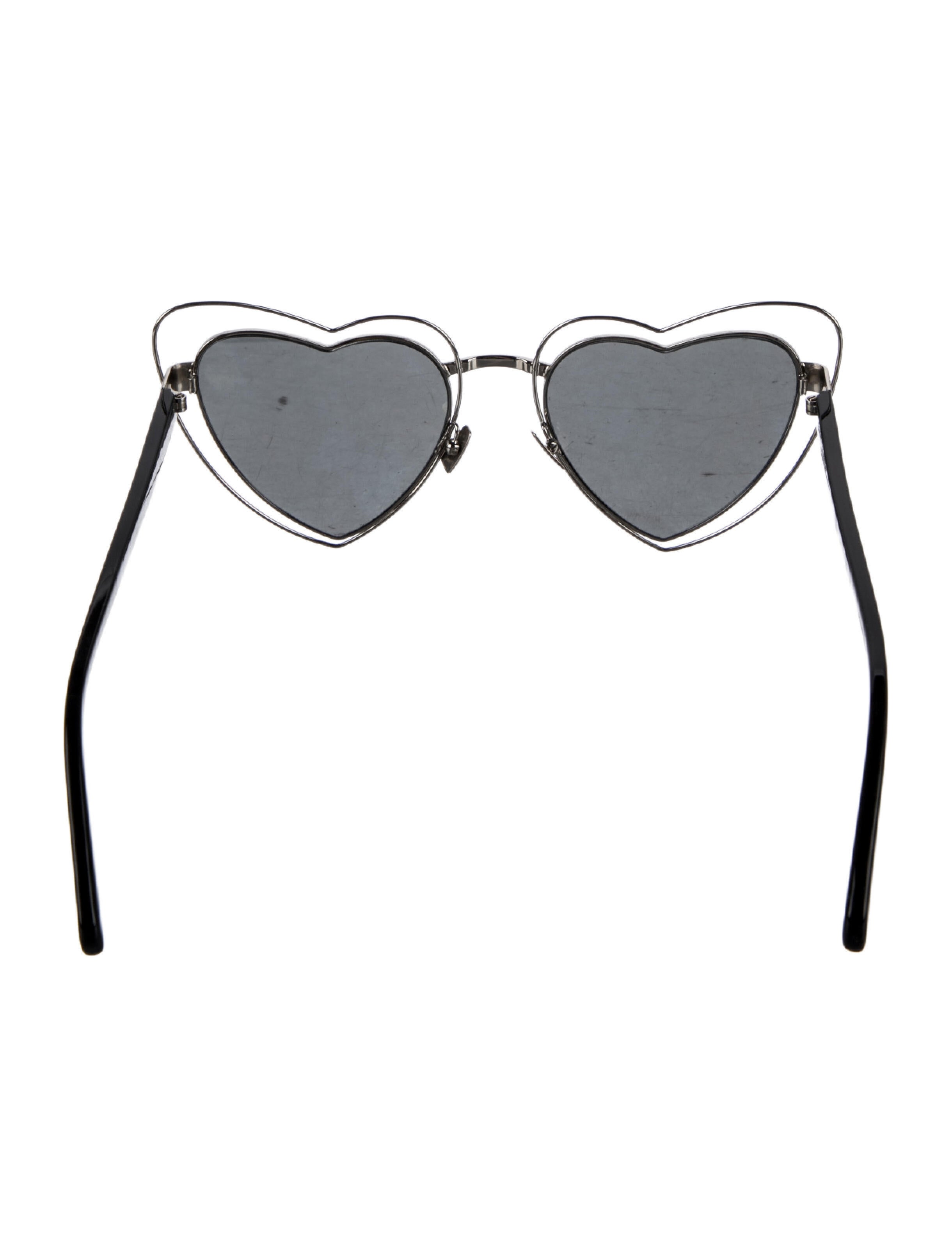 Saint Laurent Cat-Eye Mirrored Sunglasses