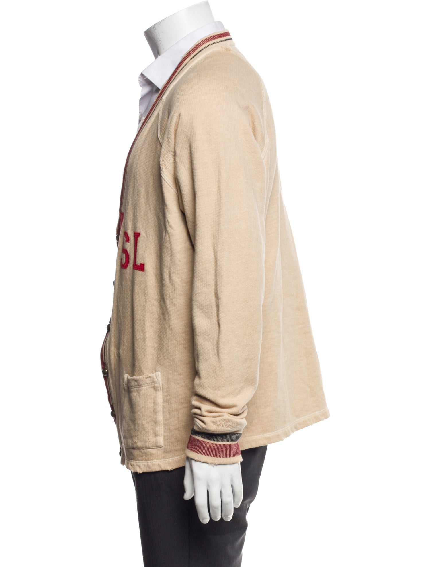 Saint Laurent 2020 Graphic Print Cardigan
