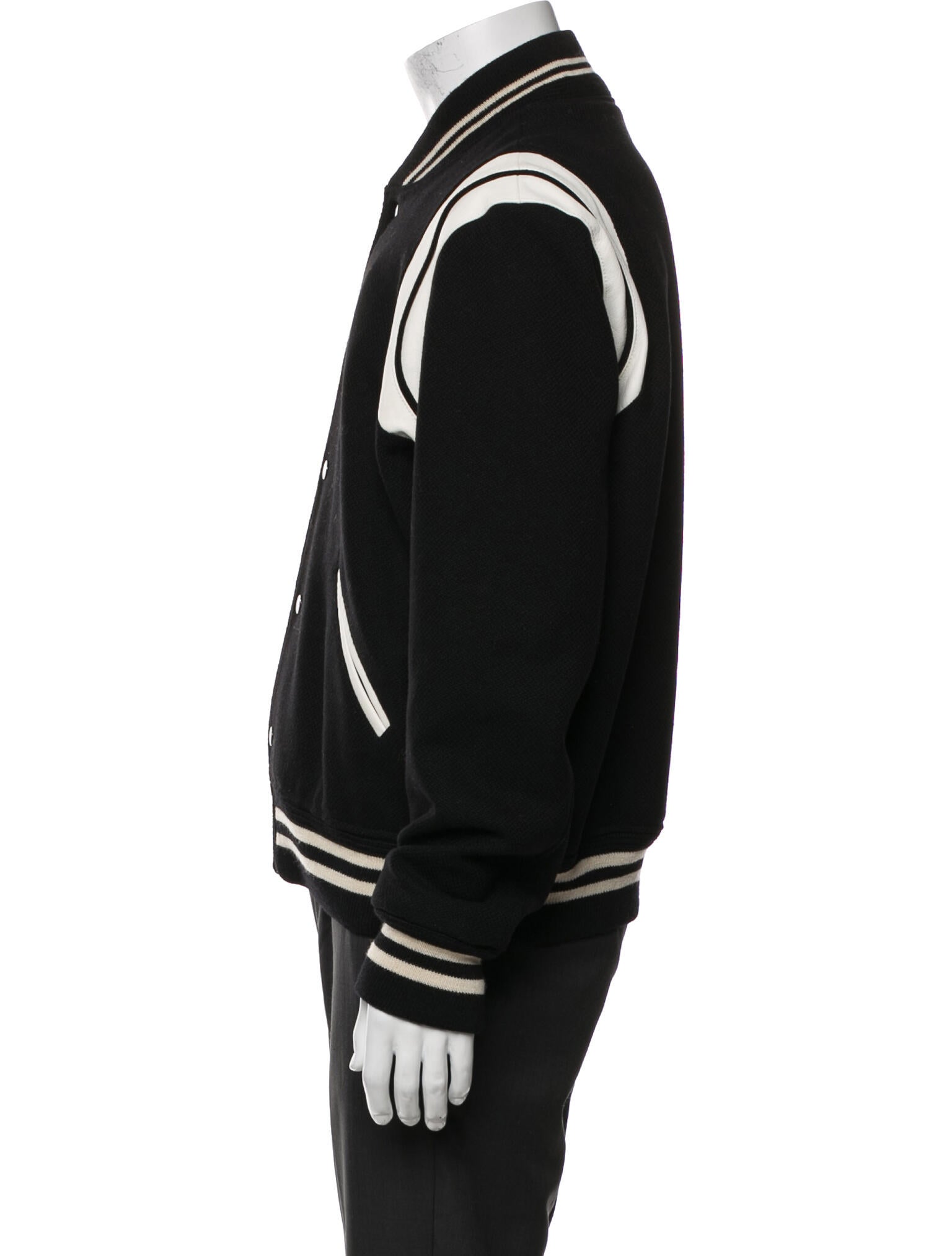 Saint Laurent 2017 Teddy Varsity Jacket
