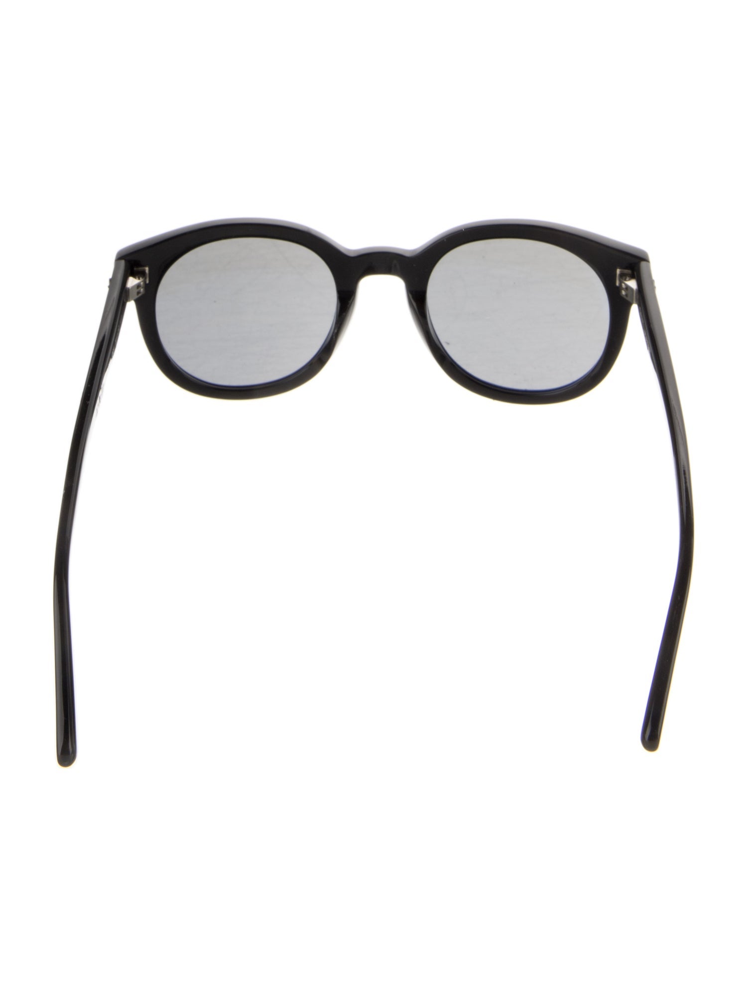 Saint Laurent Round Mirrored Sunglasses