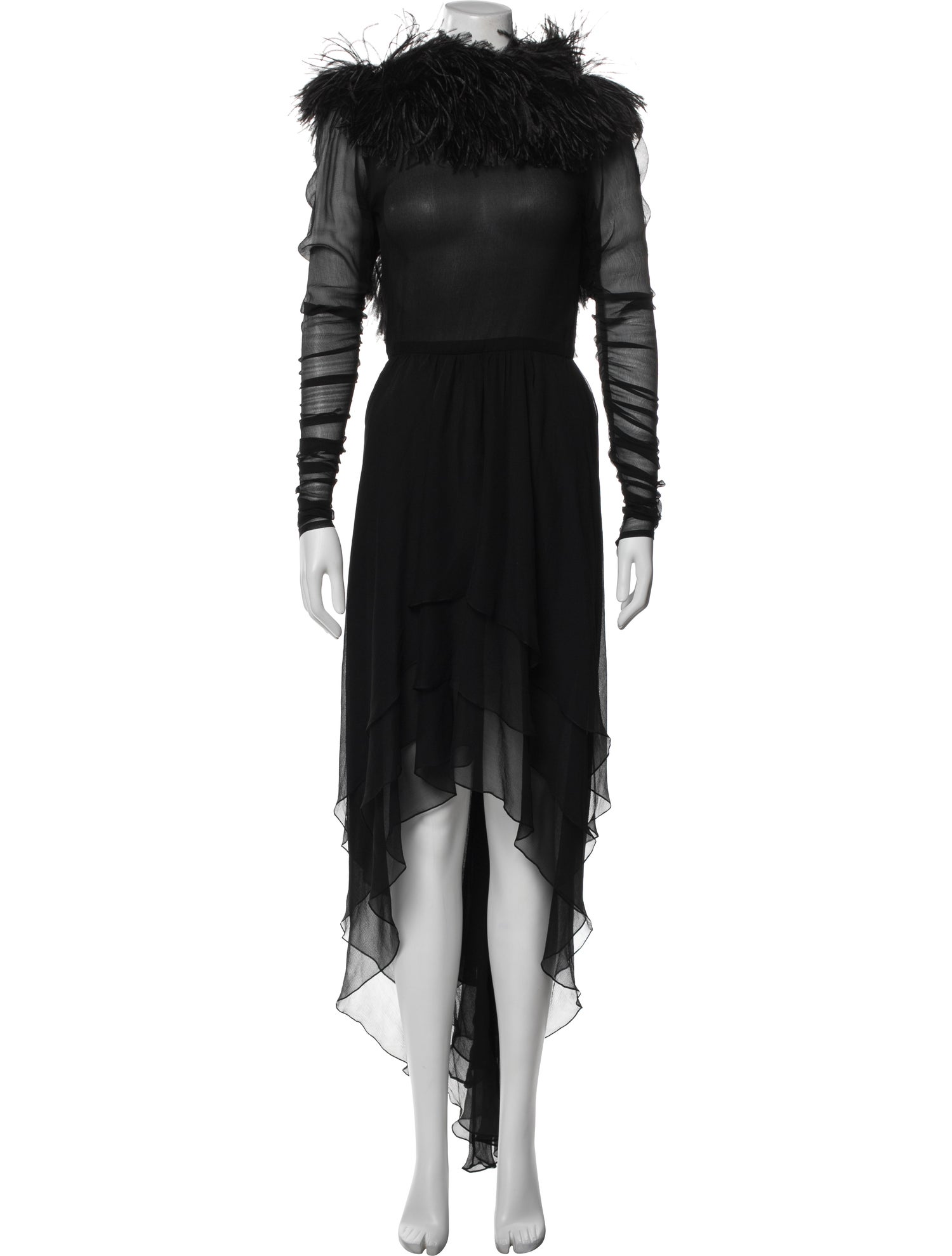 Yves Saint Laurent Rive Gauche Vintage 1993 Long Dress
