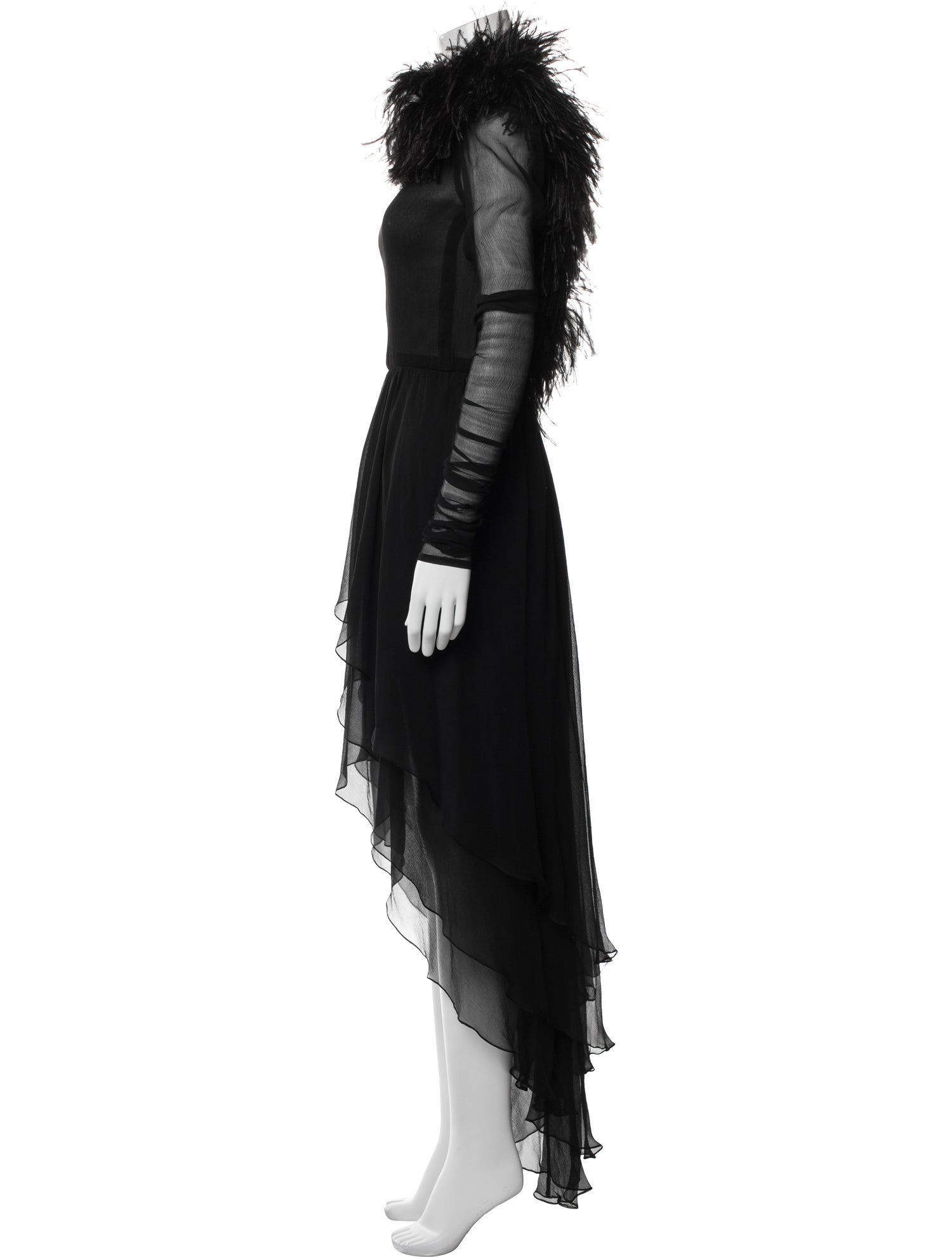 Yves Saint Laurent Rive Gauche Vintage 1993 Long Dress